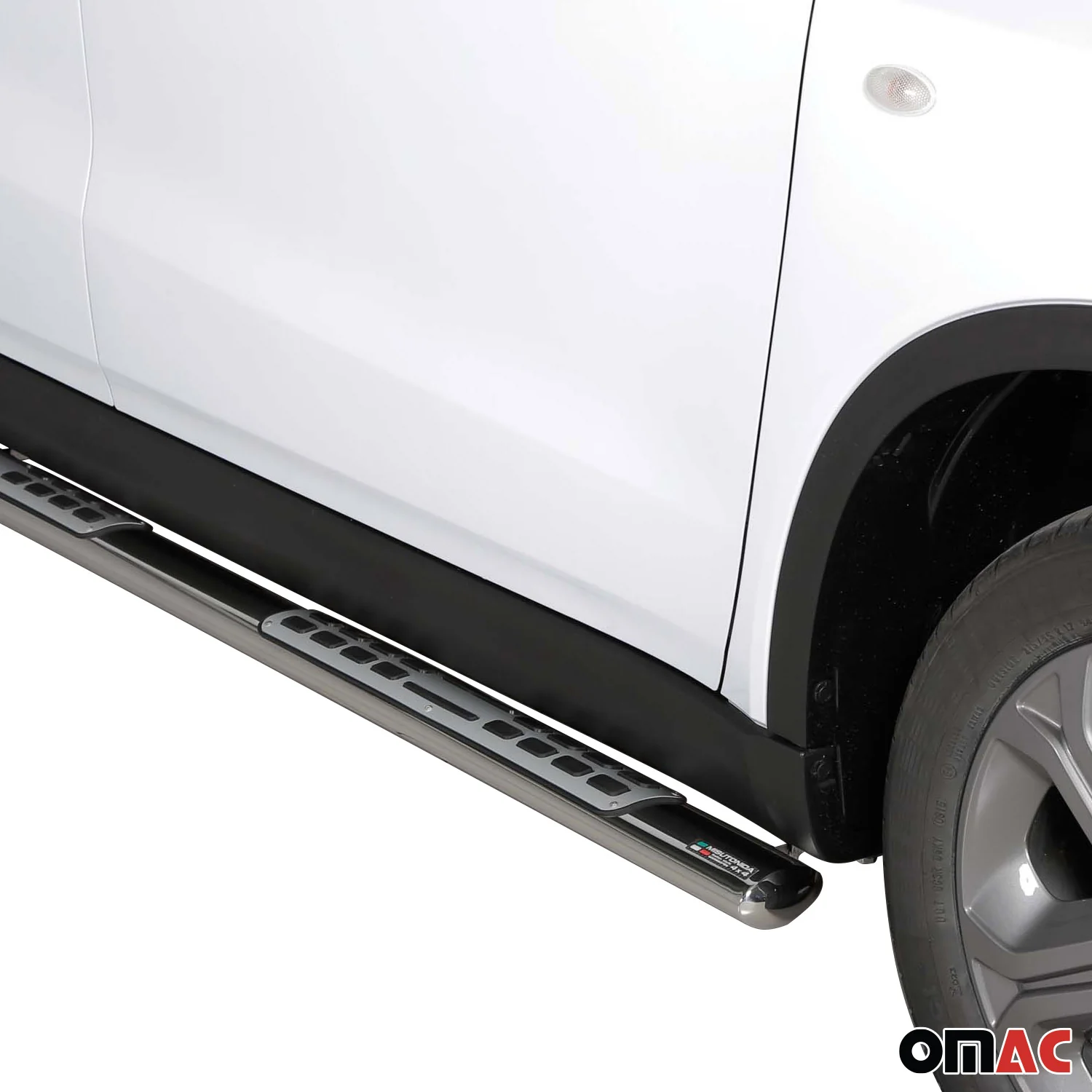 Edelstahl Seitenschweller Schwellerrohre für Suzuki Vitara 2015-2018 Silber - Image 3