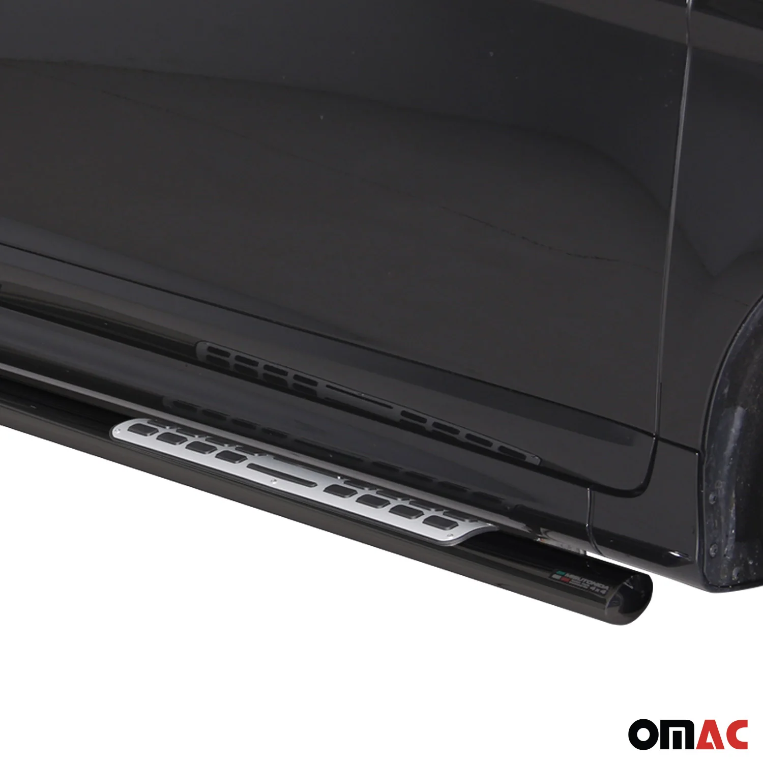 Edelstahl Seitenschweller Schwellerrohre für Volvo XC60 2014-2017 Schwarz - Image 3