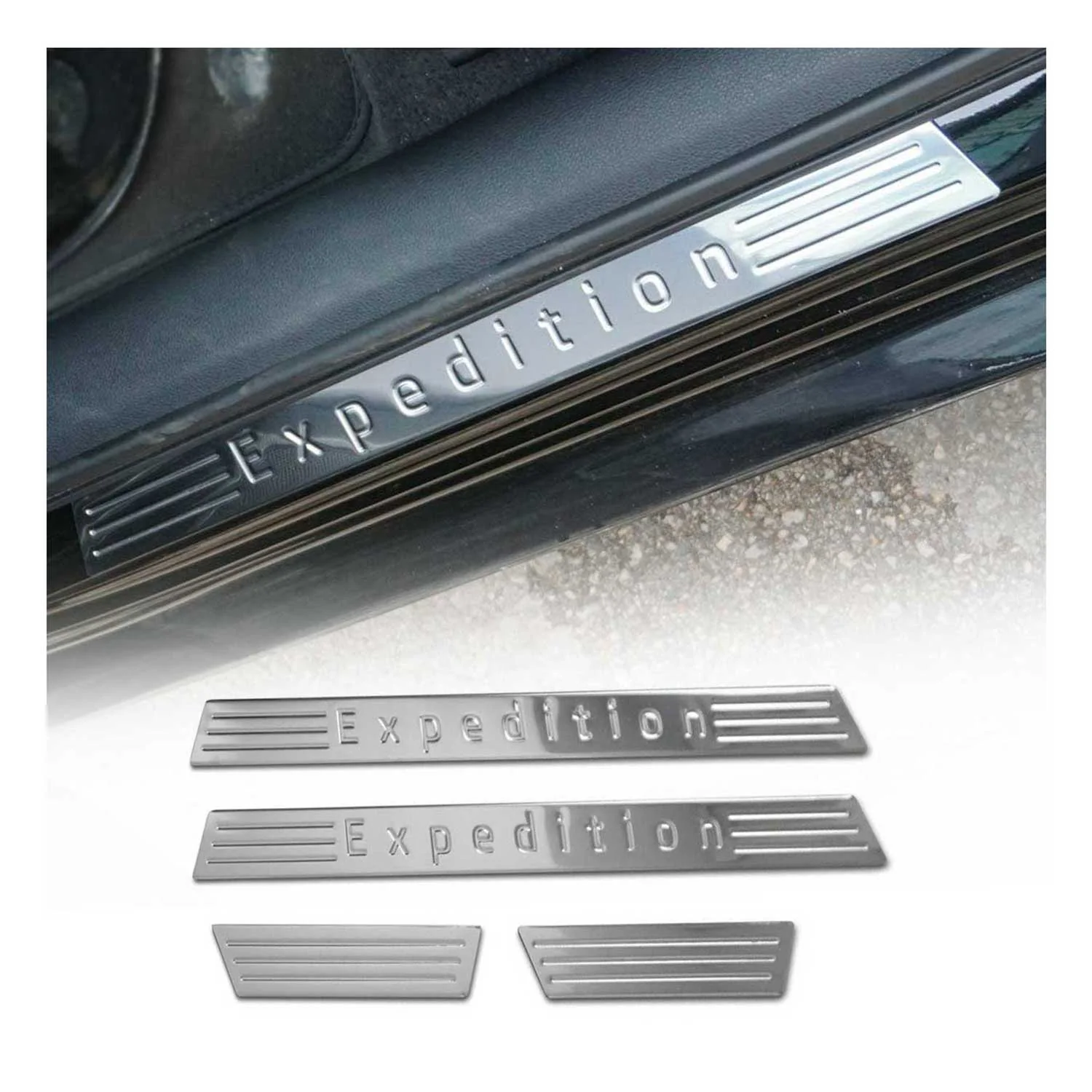 Einstiegsleisten Edition für Skoda Citigo Schrägheck 2011-2020 Chrom 4x