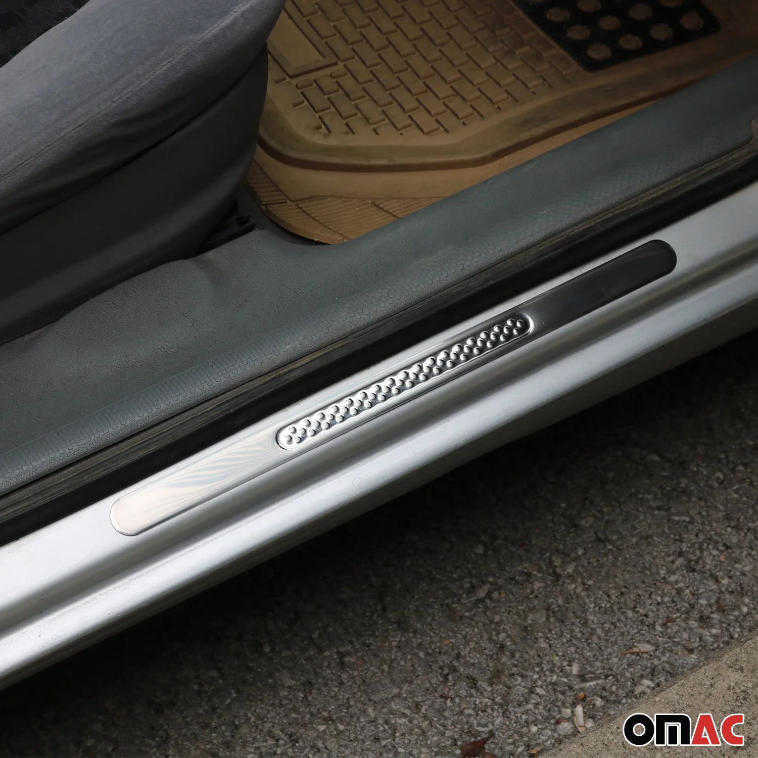 Einstiegsleisten Türschweller für Fiat Grande Punto 2005-2009 Edelstahl 4x - Image 2