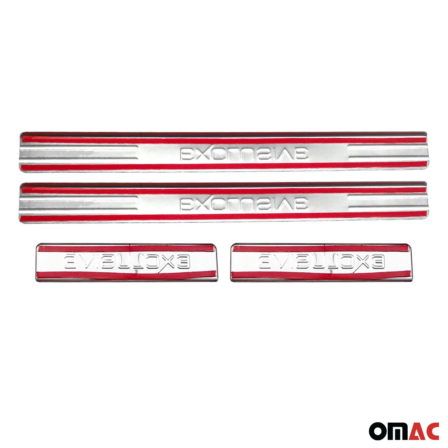 Einstiegsleisten Türschweller Abkantung for Toyota Exclusive Edelstahl Chrom 4x - Image 5