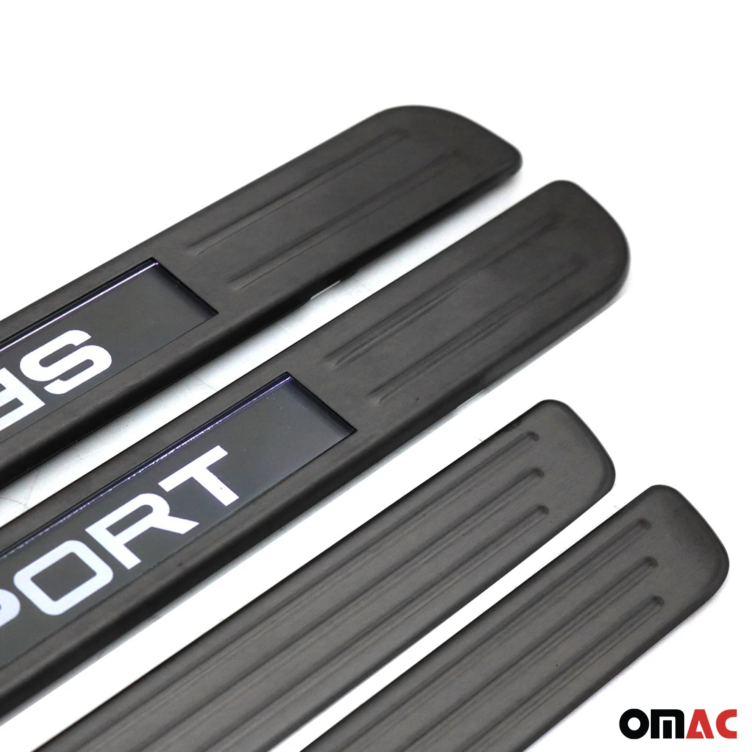 Einstiegsleisten Türschweller für Citroen C3 2002-2009 Chrom Gebürstet Dunkel 4x - Image 7