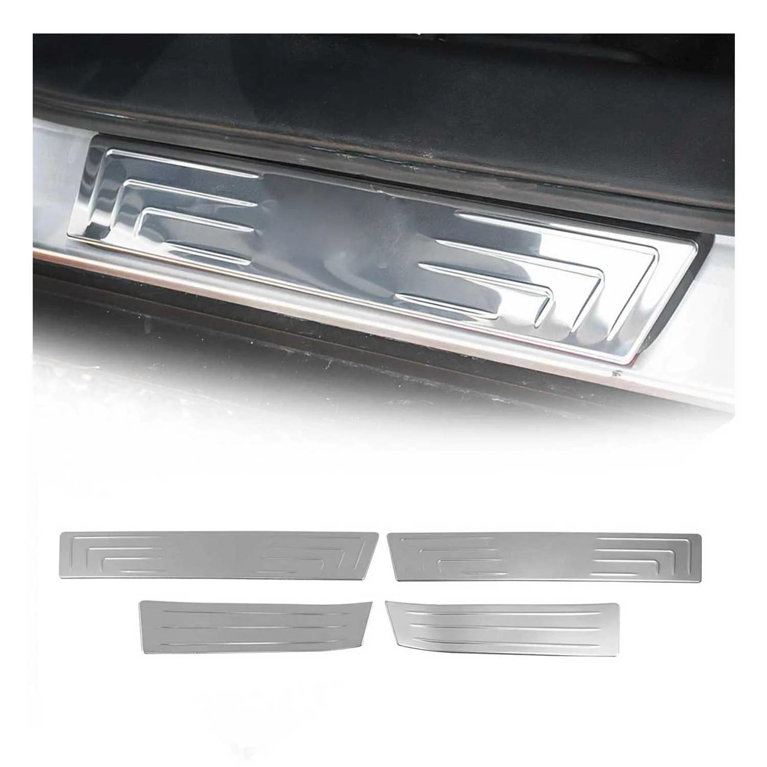 Einstiegsleisten Türschweller für Hyundai ix35 2010-2024 Edelstahl Chrom 4tlg
