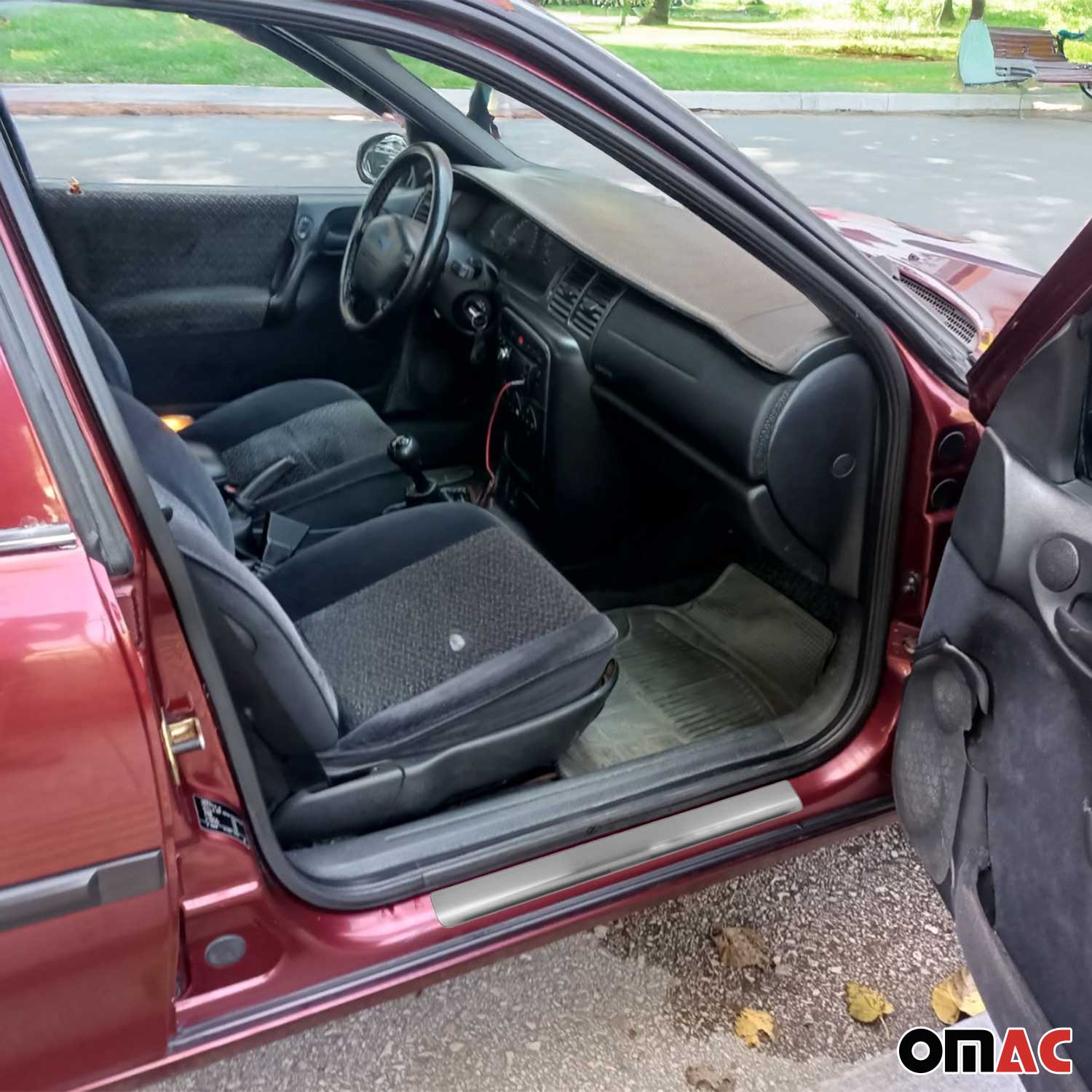 Einstiegsleisten Türschweller für Opel Vectra B 1995-2002 Edelstahl Chrom 4tlg - Image 2