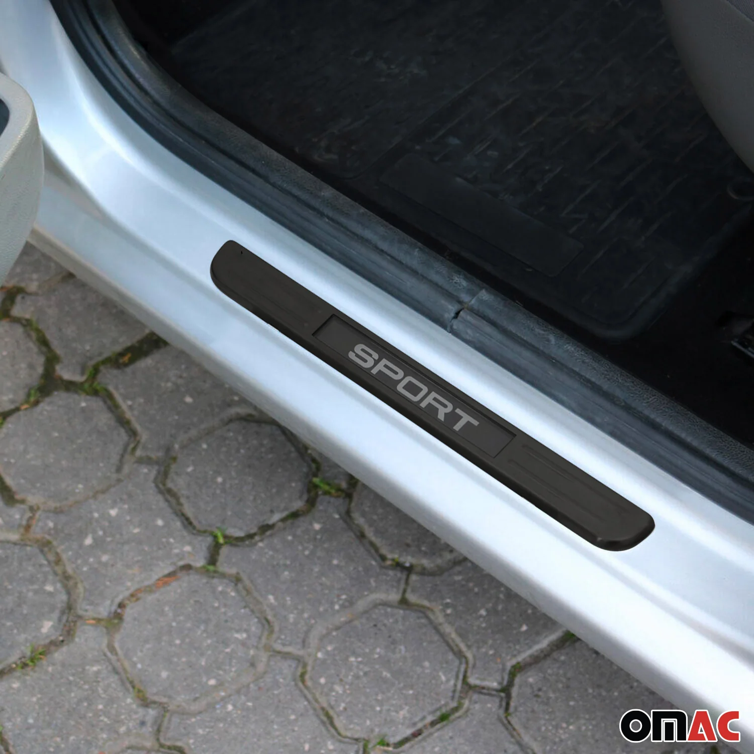 Einstiegsleisten Türschweller für Togg T10X T10F Chrom Gebürstet Dunkel 4x - Image 2