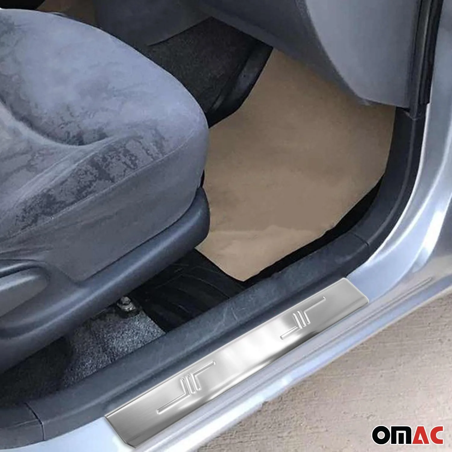 Einstiegsleisten Türschweller für Toyota Avensis Yaris Edelstahl Chrom 4tlg - Image 2