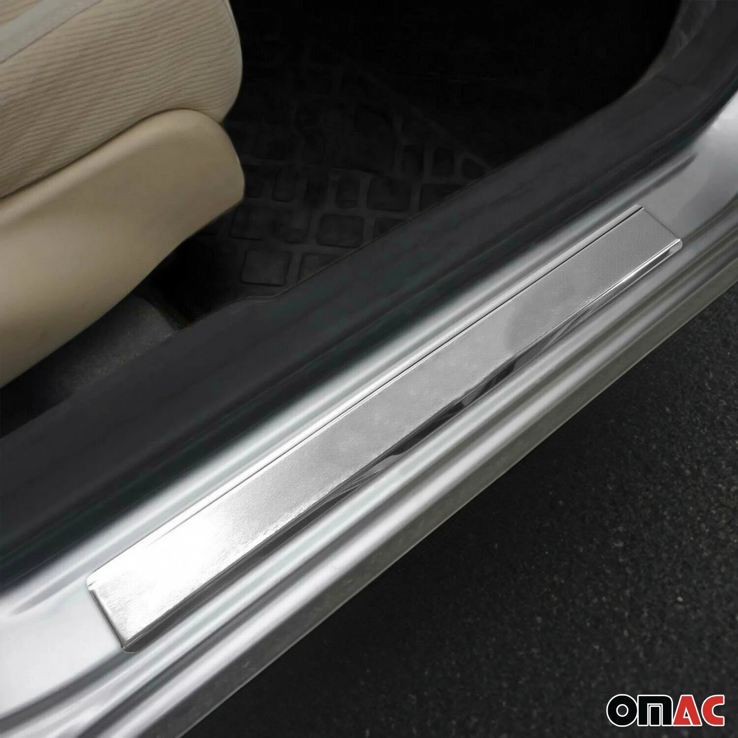 Einstiegsleisten Türschweller für VW Tiguan 2007-2016 Edelstahl Chrom 4x - Image 2