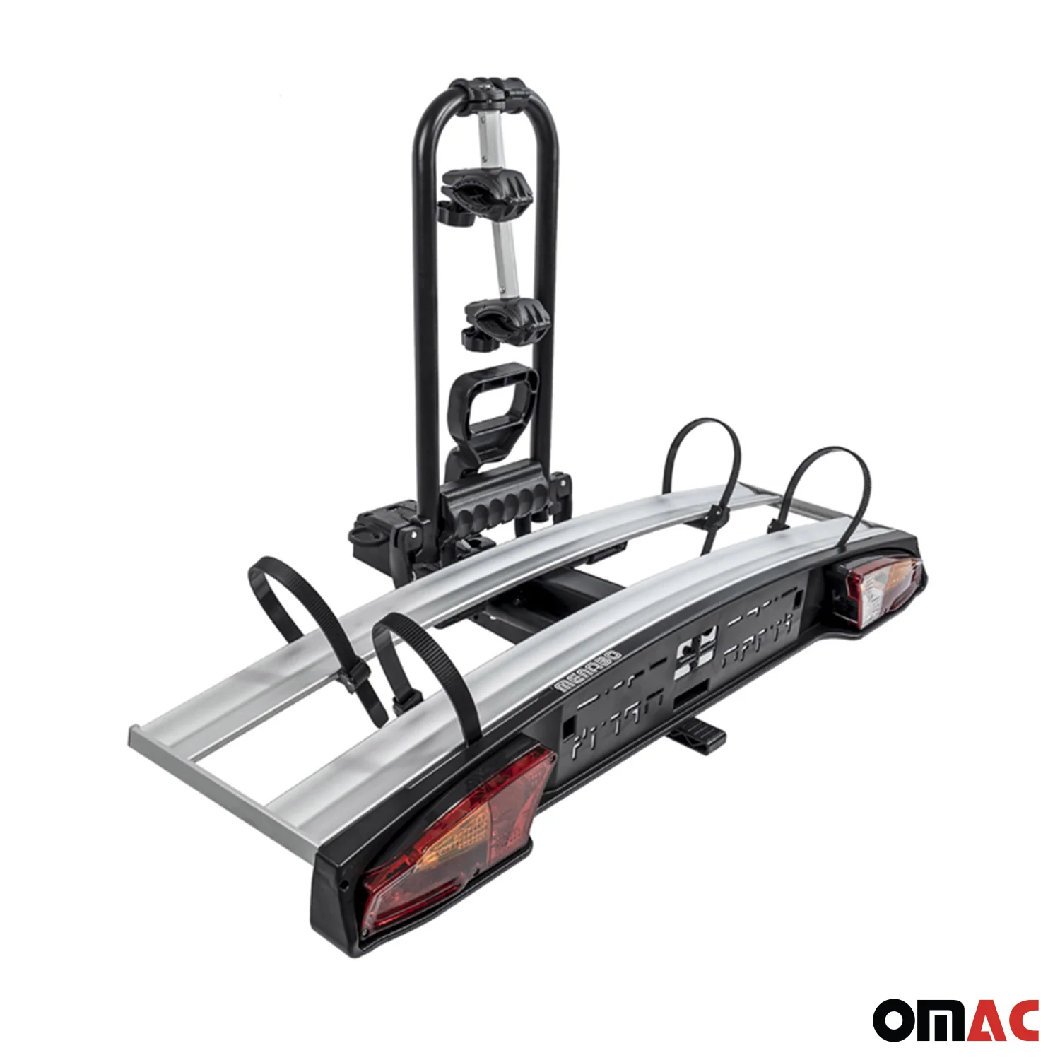 Menabo Fahrradträger Kupplungsträger Fahrrad-heckträger für 2 Fahrräder E-Bikes - Image 6