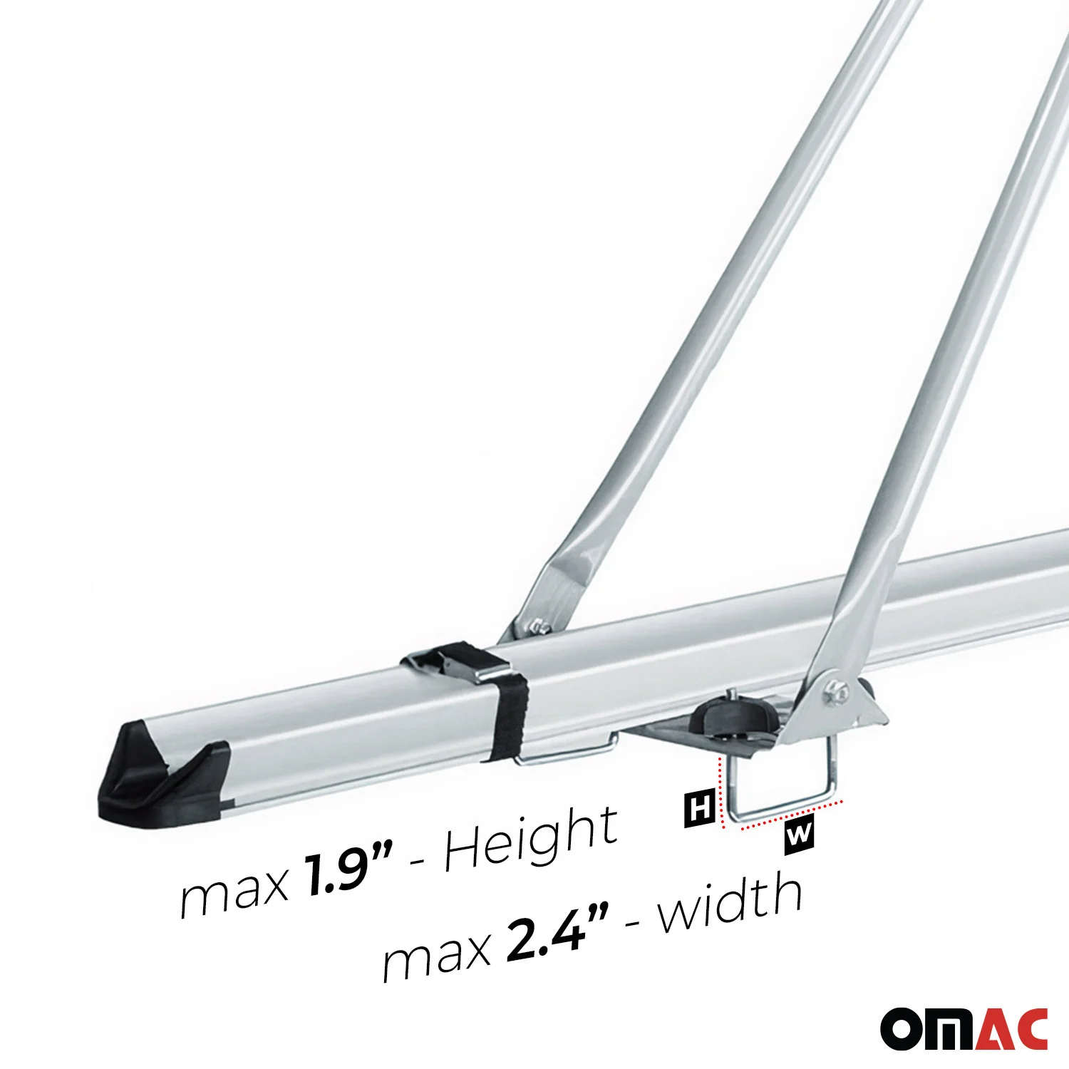 Fahrradträger Dachfahrradträger bis 15kg Fahrradhalter Aluminium Fahrräder - Image 4