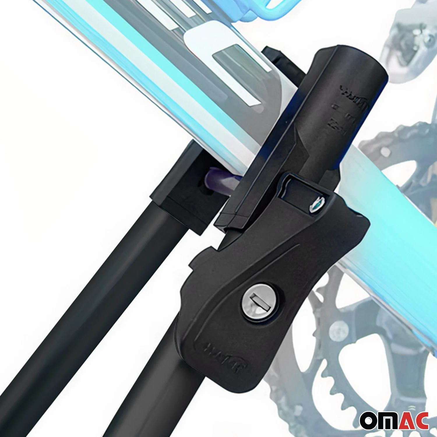 Fahrradträger Dachfahrradträger bis 17kg Aluminium Schwarz Fahrradhalter - Image 5