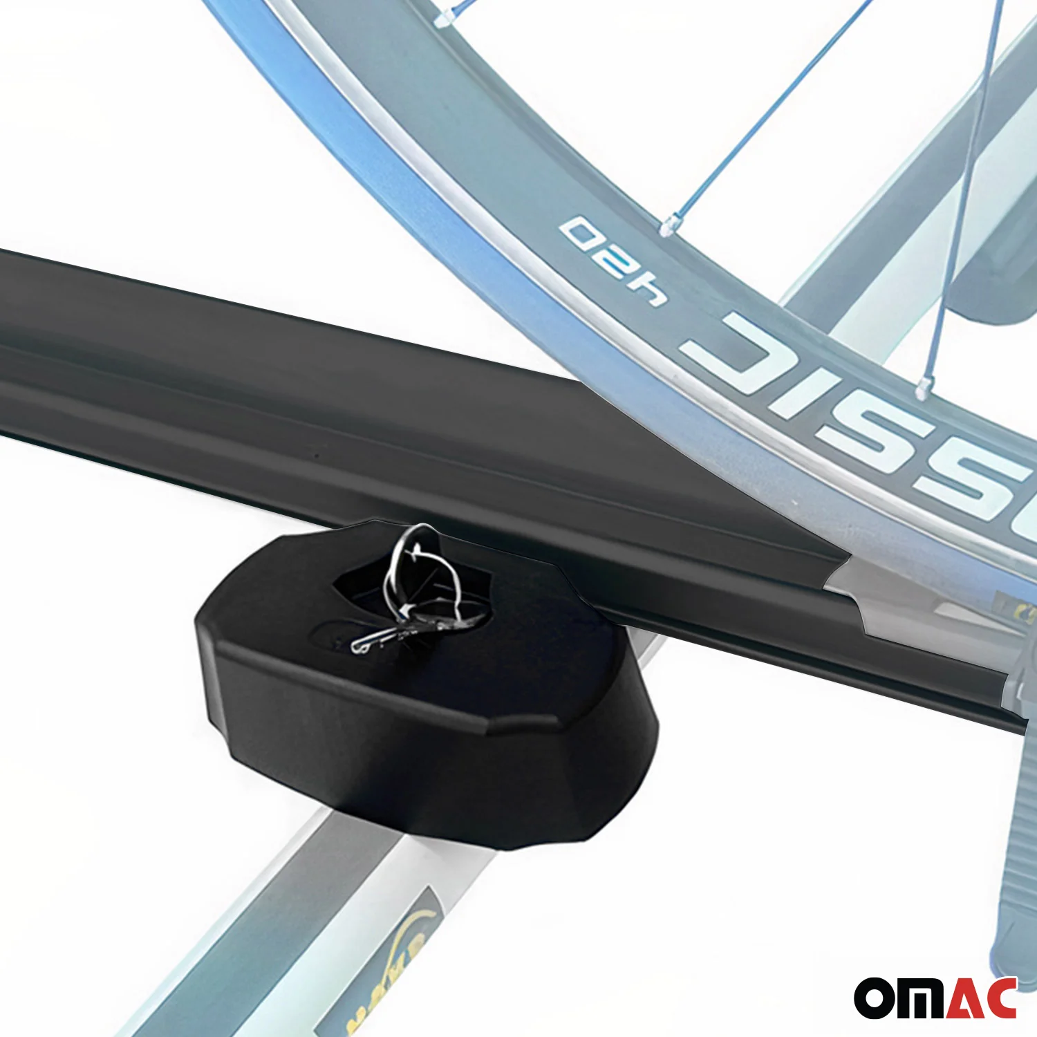 Fahrradträger Dachfahrradträger bis 17kg Aluminium Schwarz Fahrradhalter - Image 6