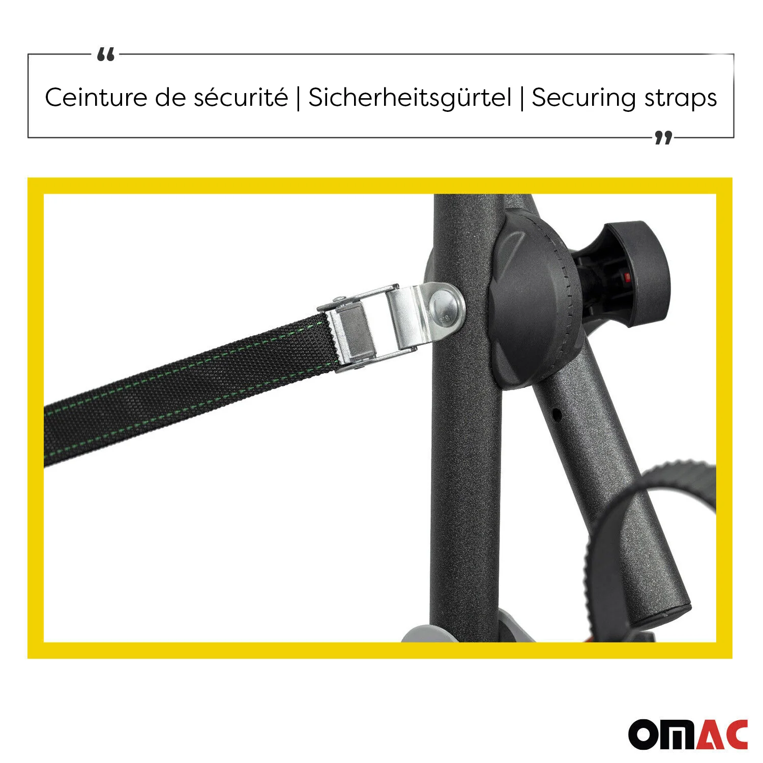 Menabo Fahrradträger 3 Fahrräder für Mercedes C-Klasse W205 2014-2021 Alu - Image 6