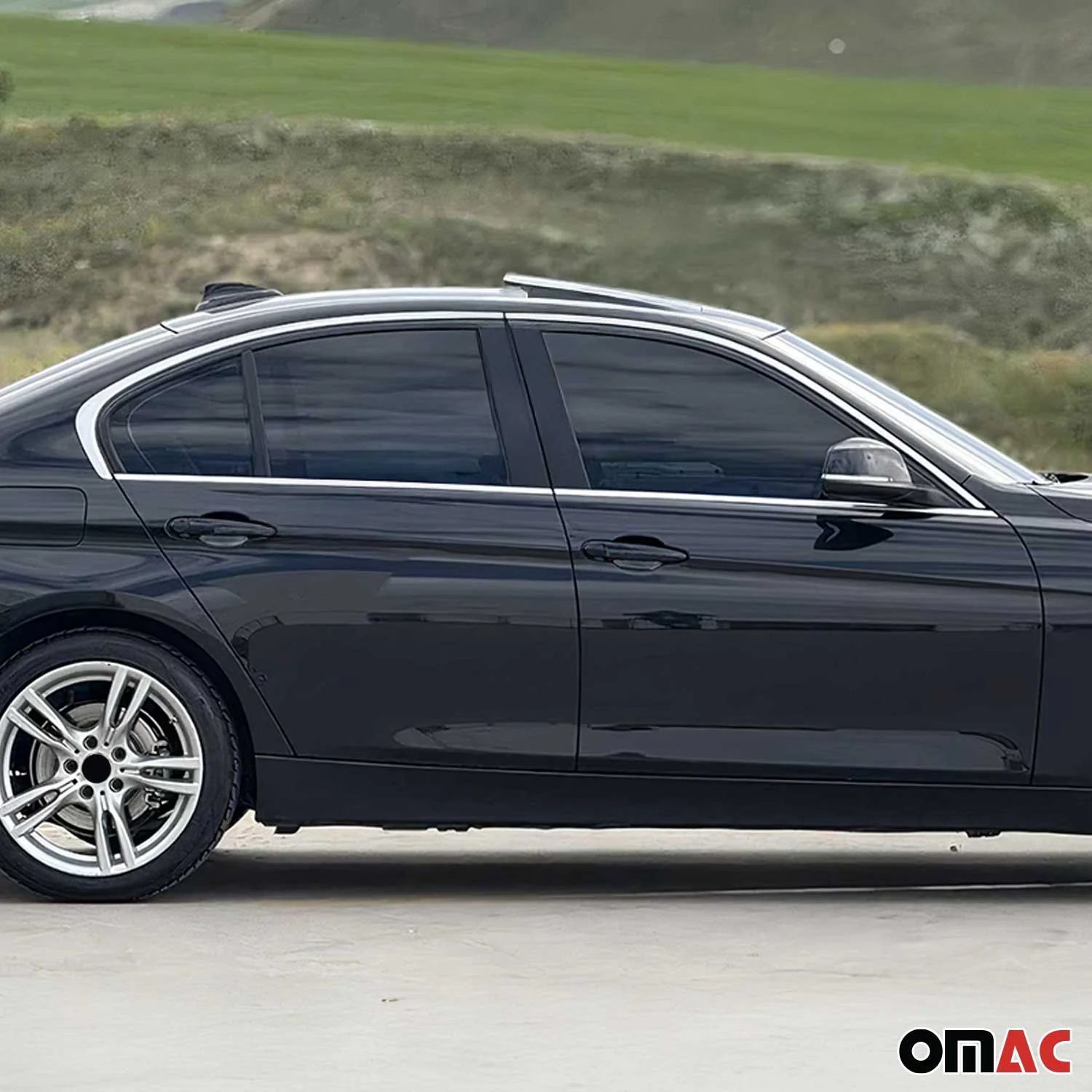 Fensterleisten Zierleisten für BMW 3er F30 Stufenheck 2012-2019 Edelstahl 4tlg - Image 2