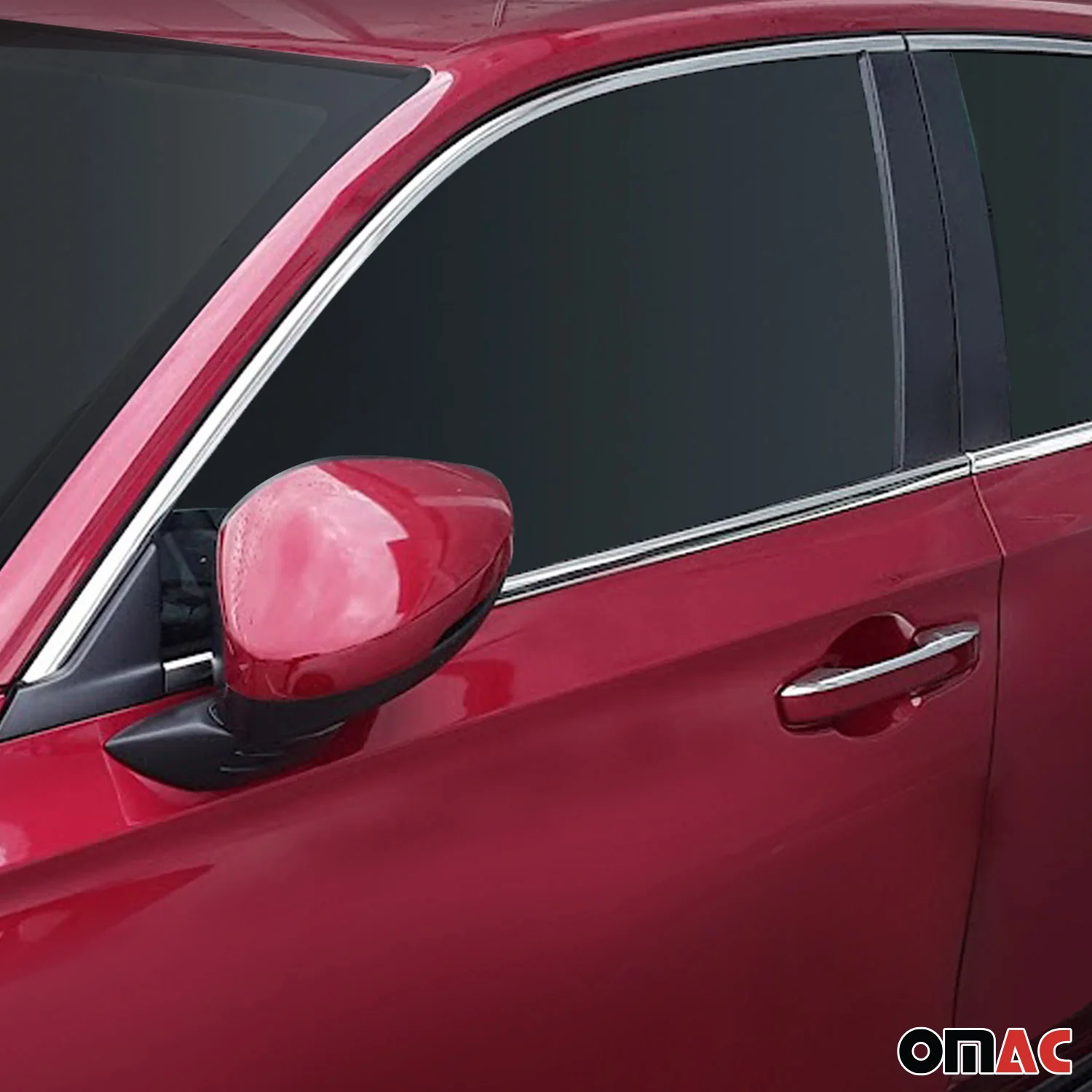 Fensterleisten Zierleisten für Honda Civic Stufenheck 2022-2026 Edelstahl 6tlg - Image 6