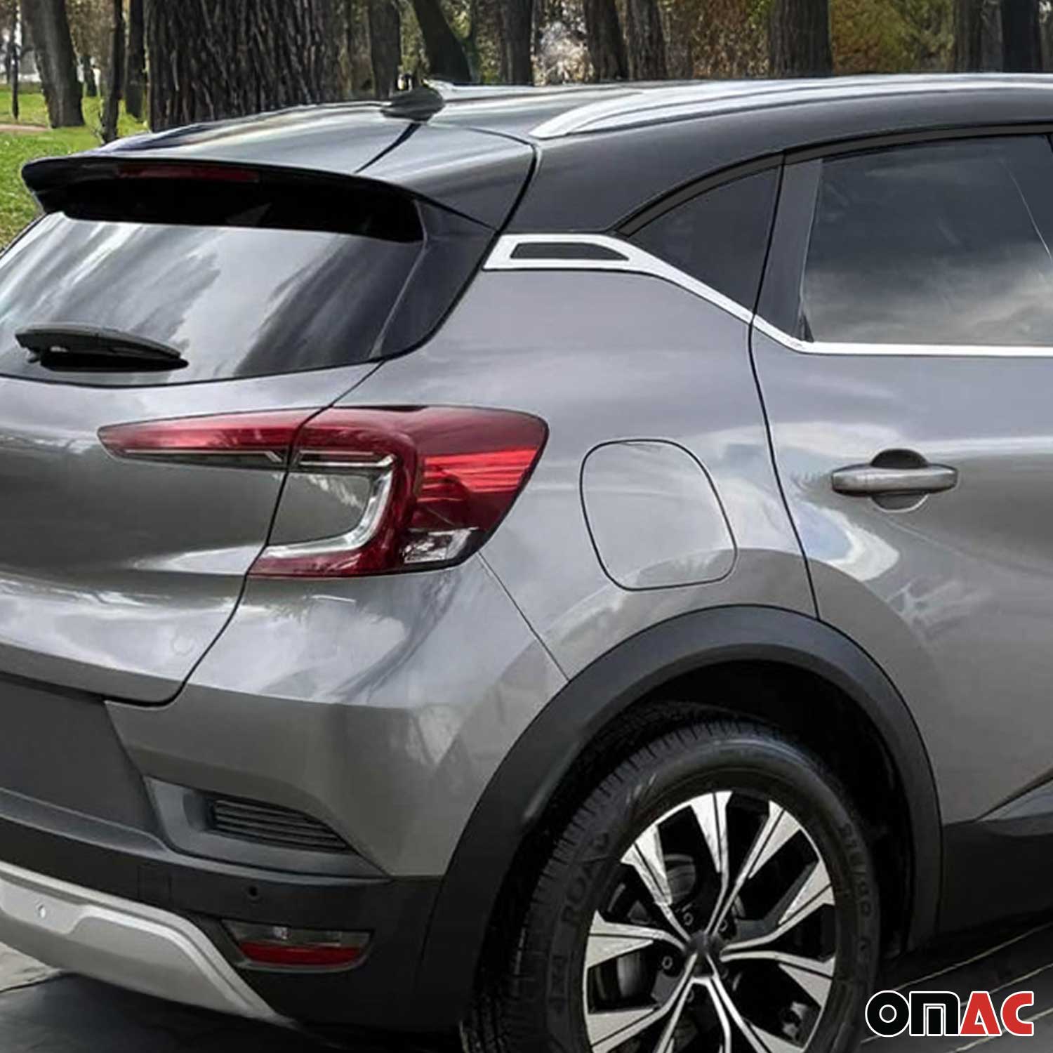 Fensterleisten Zierleisten für Renault Captur 2019-2026 Edelstahl Chrom 8tlg - Image 3