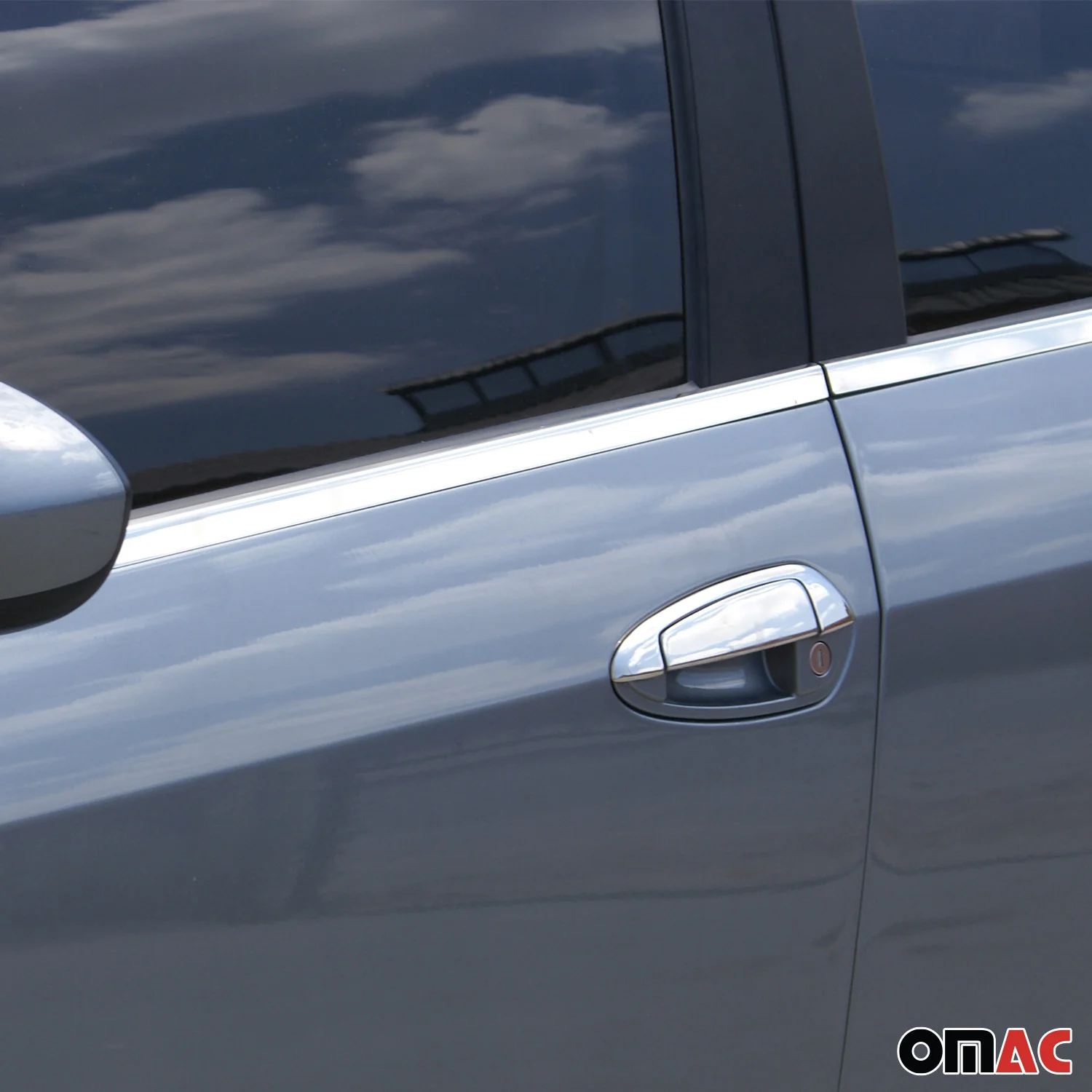 Fensterleisten Zierleisten für Fiat Palio 1996-2000 Edelstahl Chrom 6tlg - Image 3