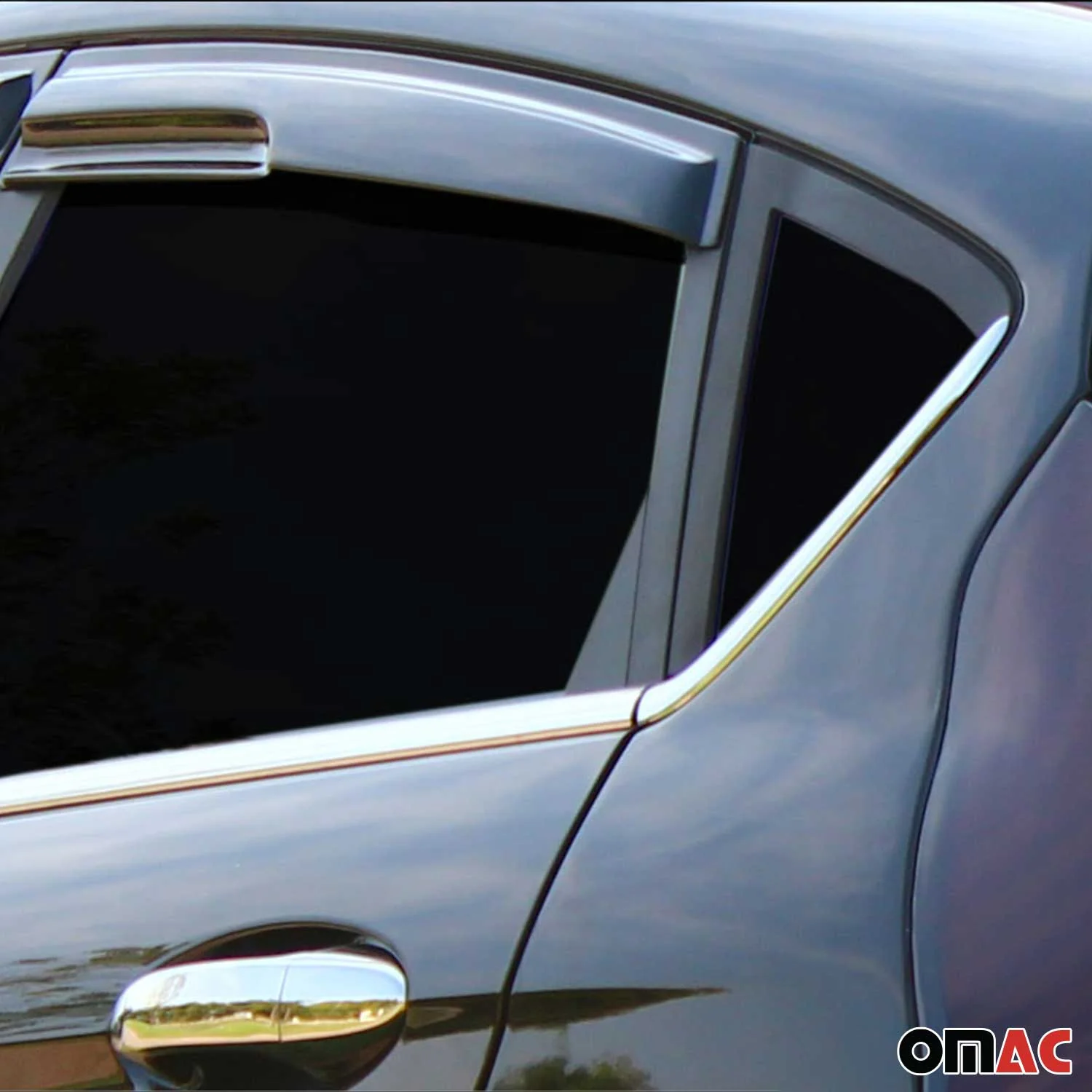 Fensterleisten Zierleisten für Ford Fiesta 2008-2017 Edelstahl Chrom 6tlg - Image 3