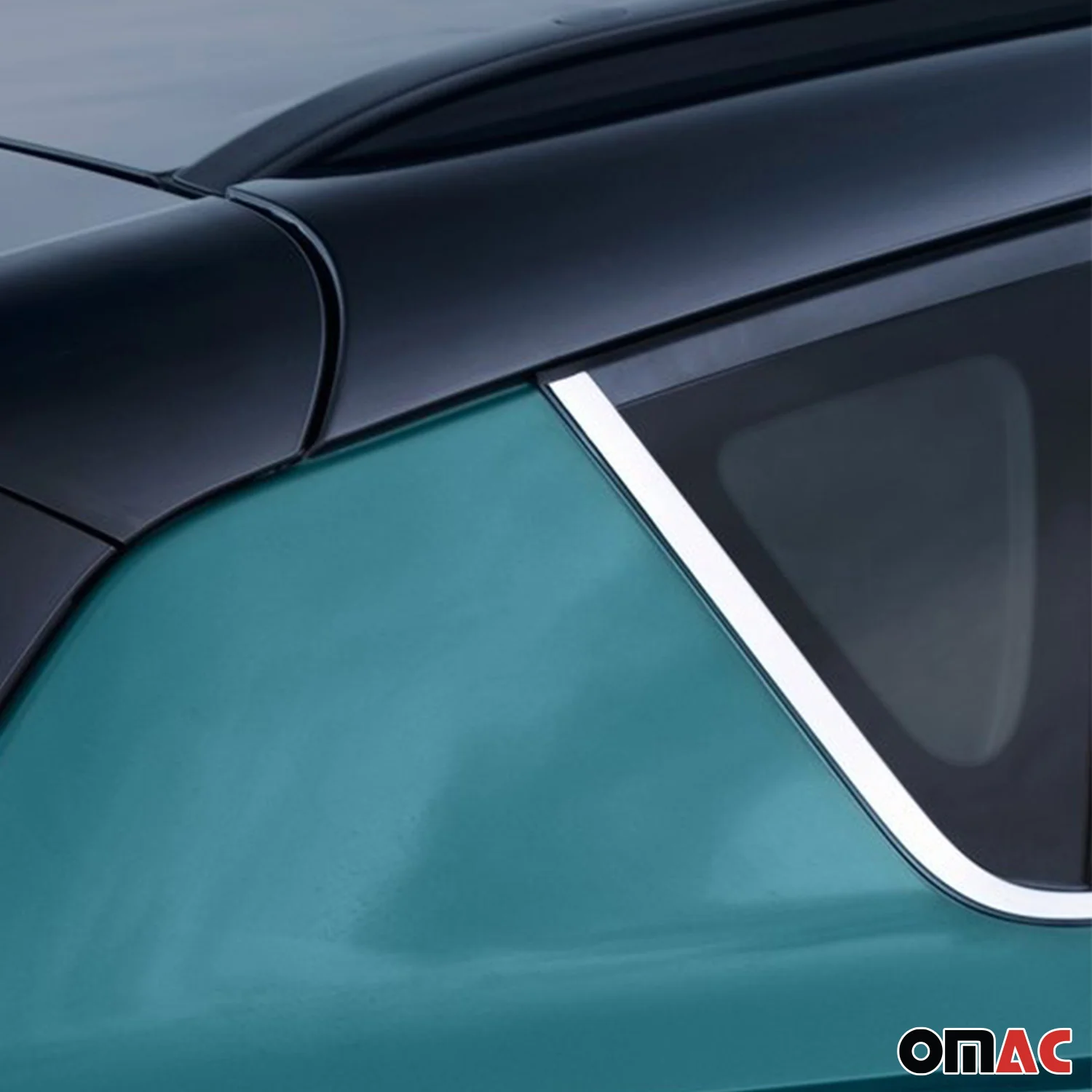 Fensterleisten Zierleisten für Hyundai Bayon 2021-2026 Edelstahl Chrom 6tlg - Image 3