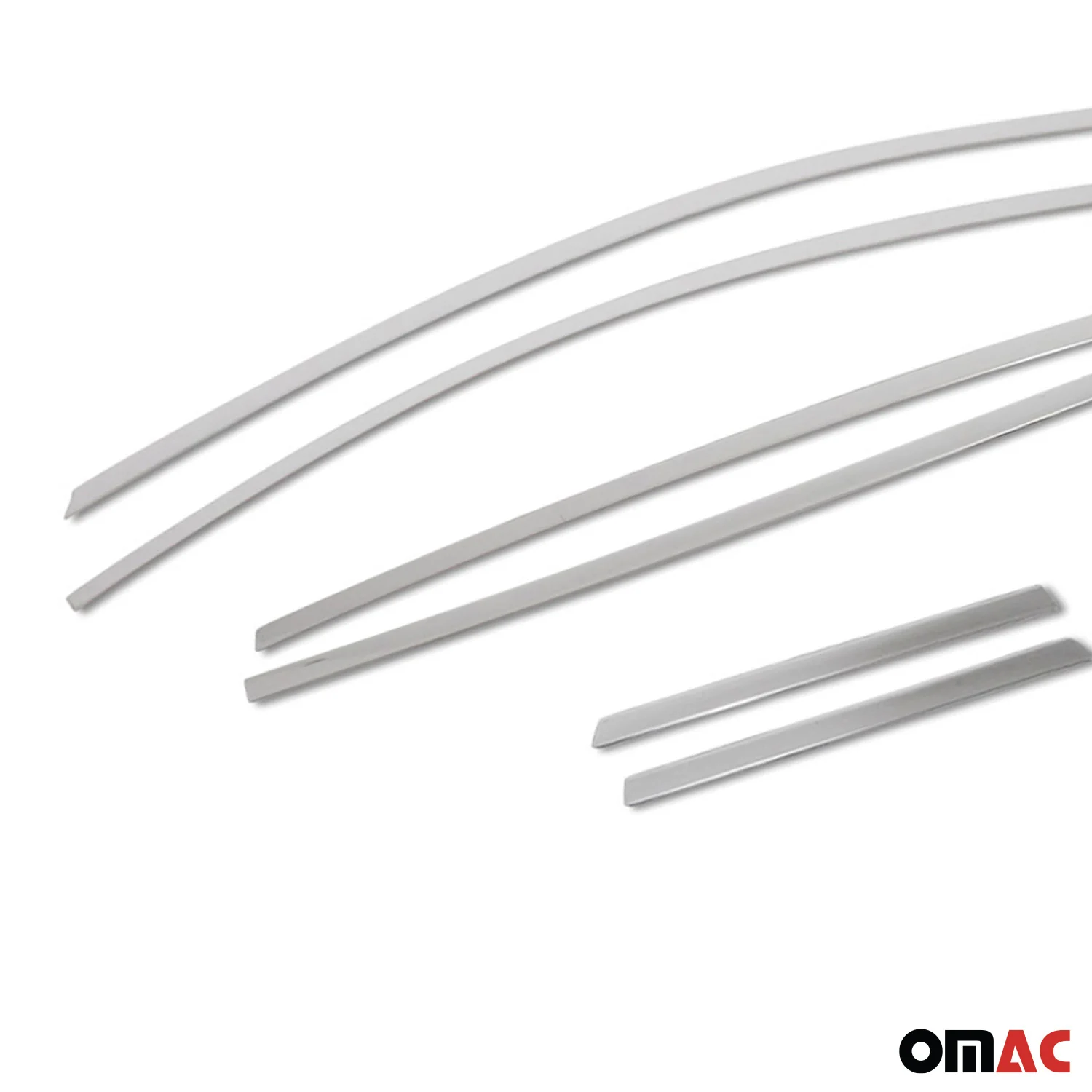 Fensterleisten Zierleisten für Hyundai Bayon 2021-2026 Edelstahl Chrom 6tlg - Image 7