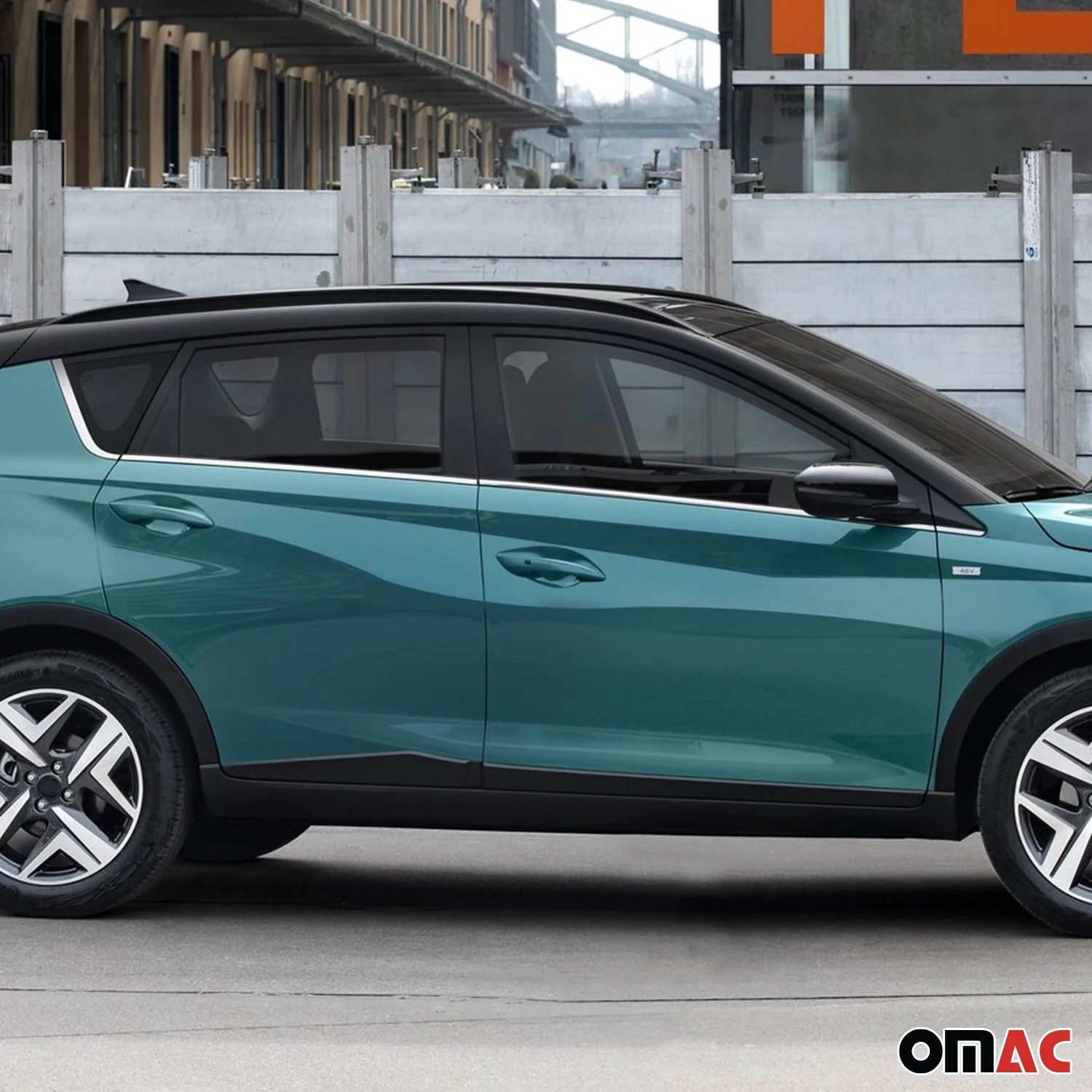 Fensterleisten Zierleisten für Hyundai Bayon 2021-2026 Edelstahl Chrom 8tlg - Image 2