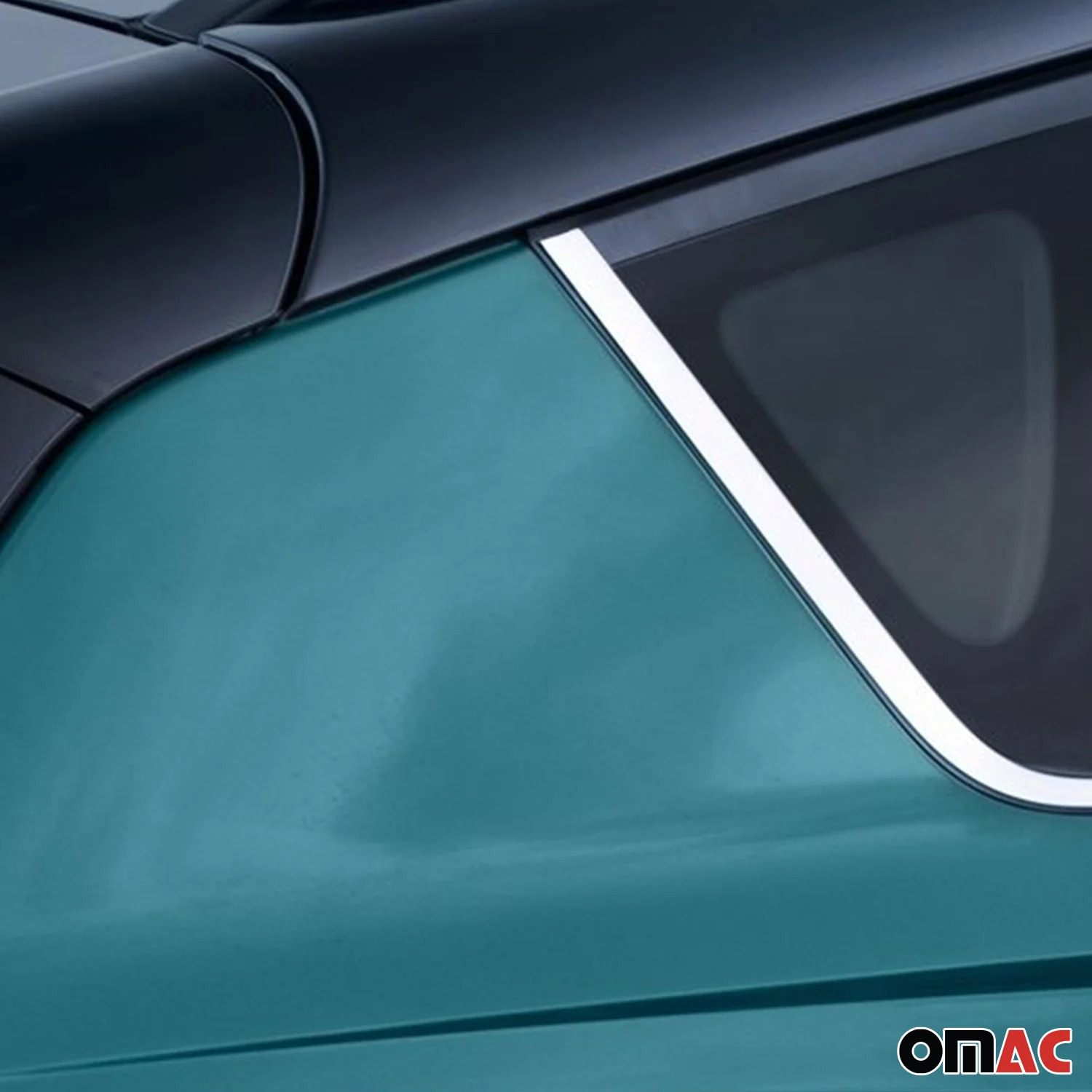 Fensterleisten Zierleisten für Hyundai Bayon 2021-2026 Edelstahl Chrom 8tlg - Image 3