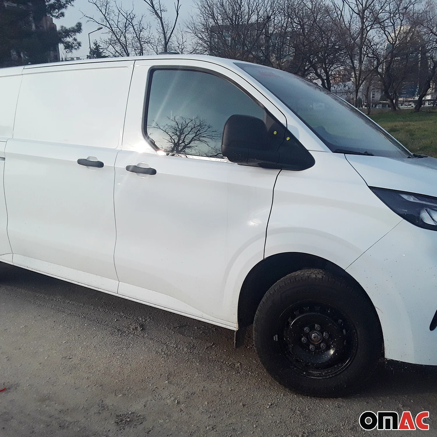 Fensterleisten Zierleisten für Ford Transit Tourneo Custom 2023-26 Edelstahl 2x - Image 6