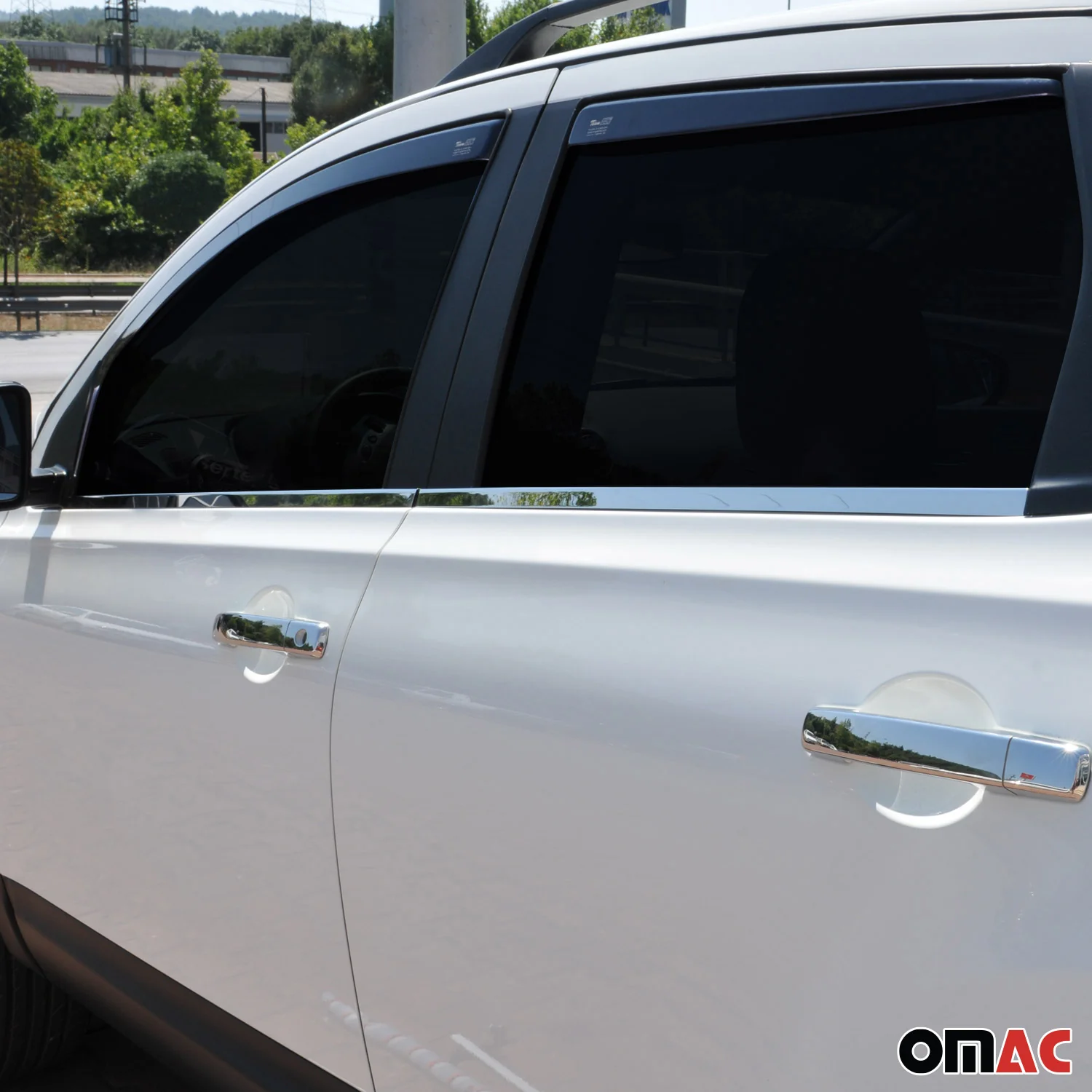 Fensterleisten Zierleisten für Nissan X-Trail T32 2014-2020 Edelstahl Chrom 4tlg - Image 2