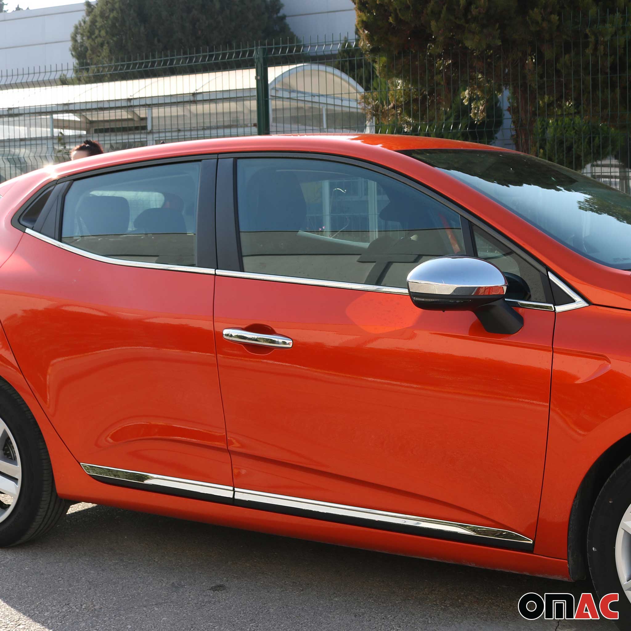 Fensterleisten Zierleisten für Renault Clio 2019-2025 Edelstahl Chrom 6tlg - Image 2