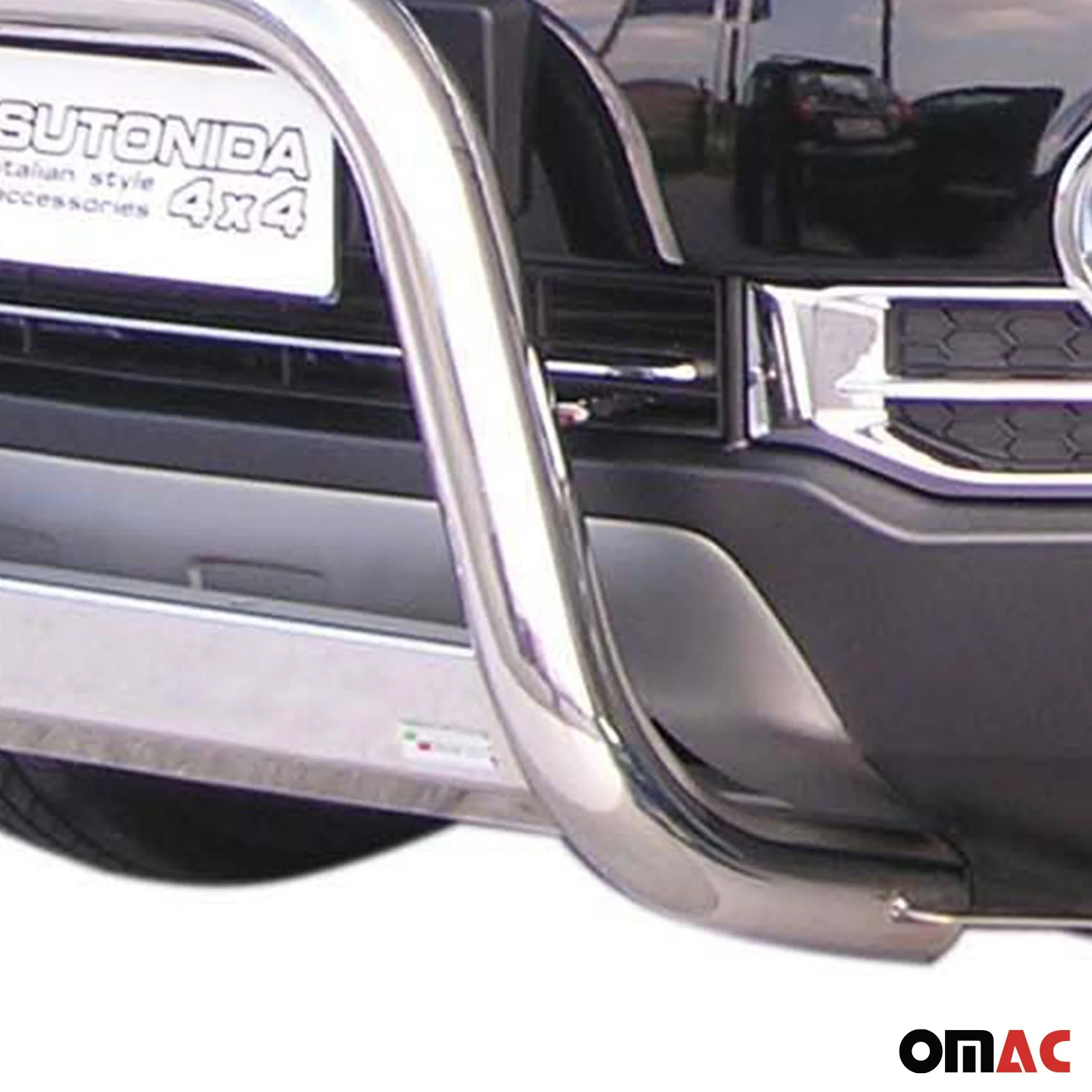 Frontbügel Frontschutzbügel für Chevrolet Captiva 2006-2010 ø63mm Stahl Silber - Image 3