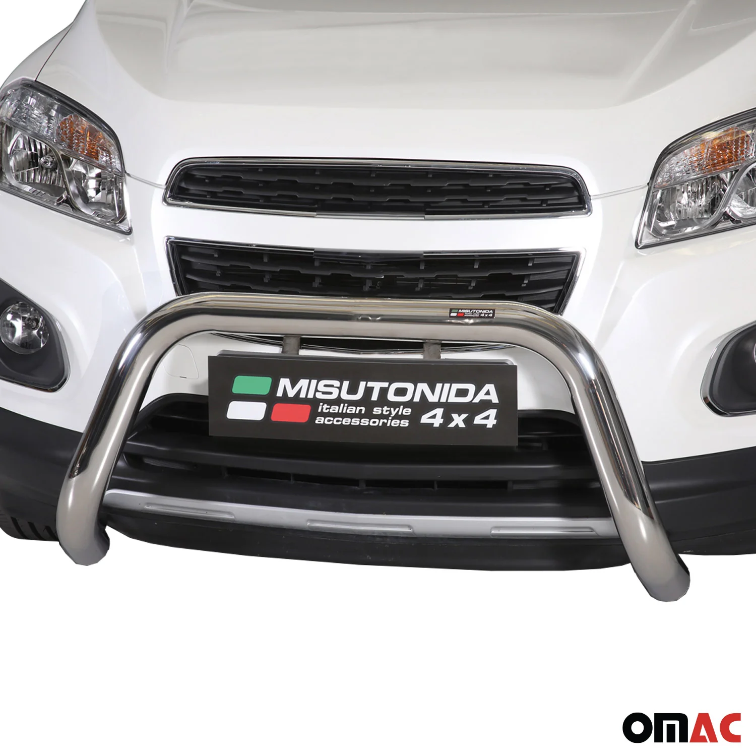 Frontbügel Frontschutzbügel für Chevrolet Trax 2013-2016 ø76mm Stahl Silber - Image 2