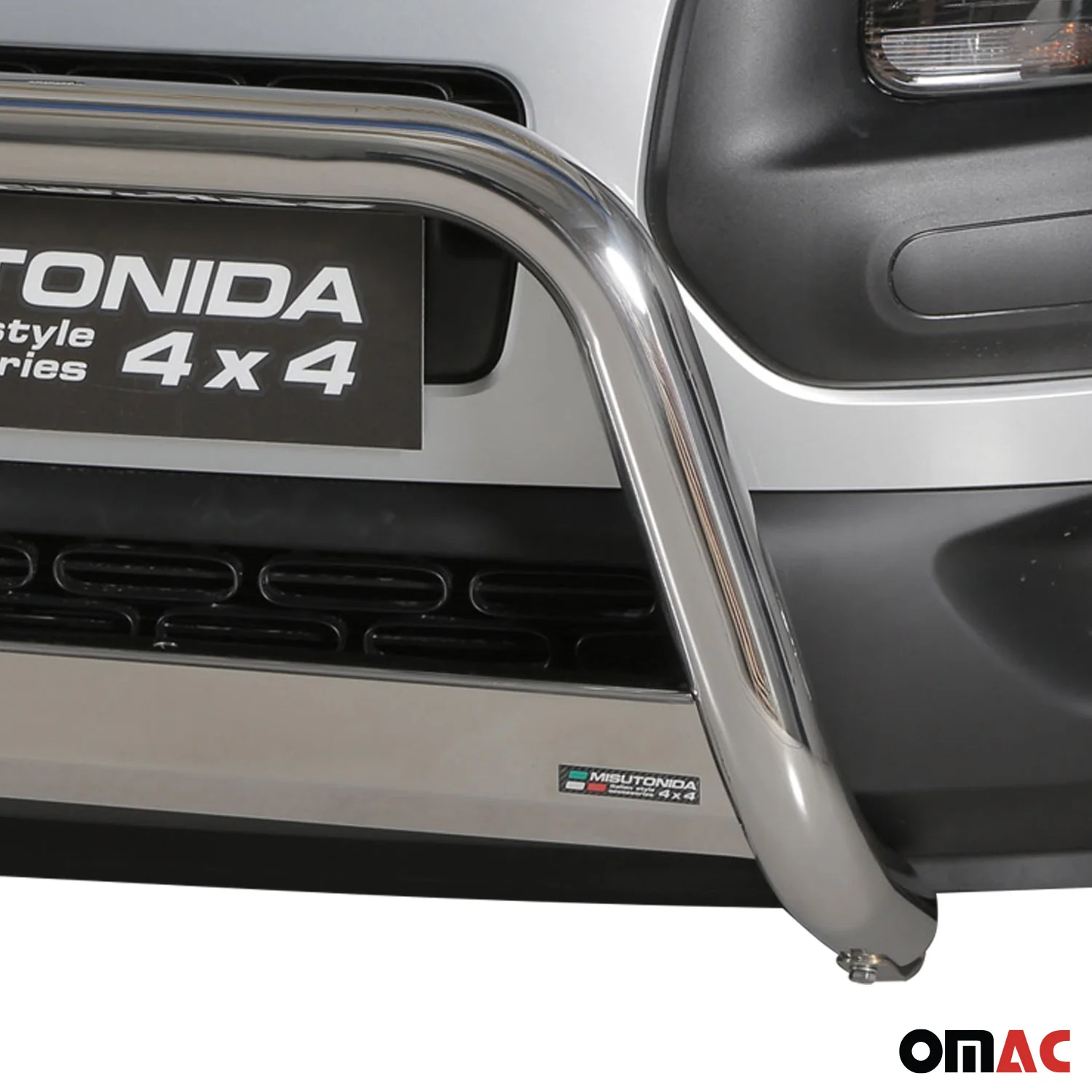 Frontbügel Frontschutzbügel für Citroen C4 Cactus 2014-2020 ø63mm Stahl Silber - Image 3