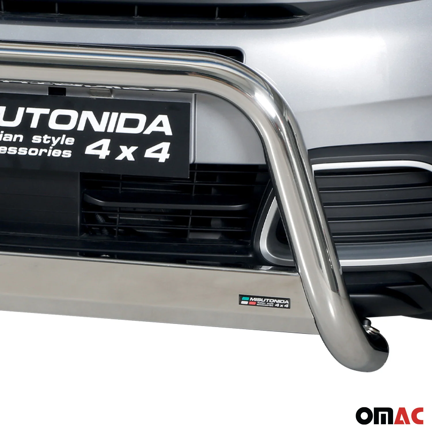 Frontbügel Frontschutzbügel für Citroen C5 Aircross 2018-2022 ø63mm Stahl Silber - Image 3