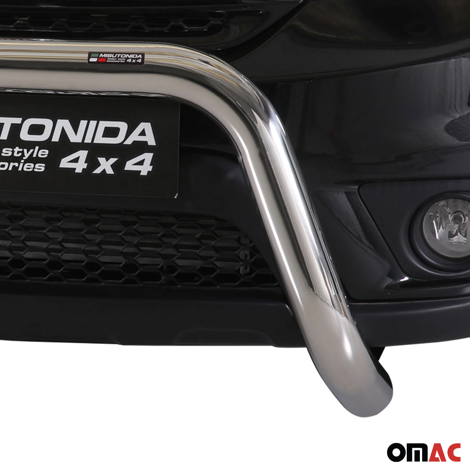Frontbügel Frontschutzbügel für Fiat Freemont 2011-2016 ø76mm Stahl Silber - Image 3