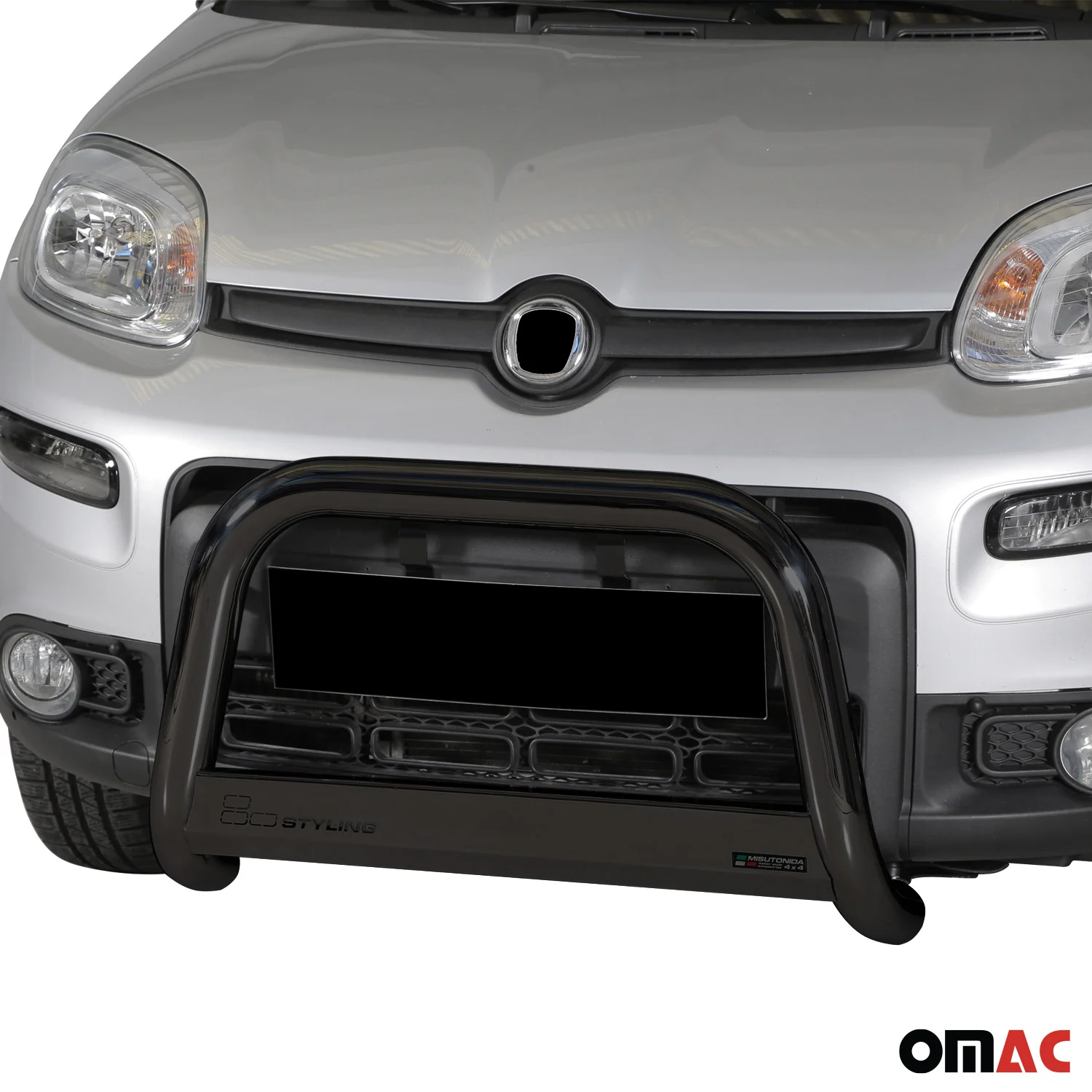 Frontbügel Frontschutzbügel für Fiat Panda 4 2012-2022 ø63mm Stahl Schwarz - Image 2