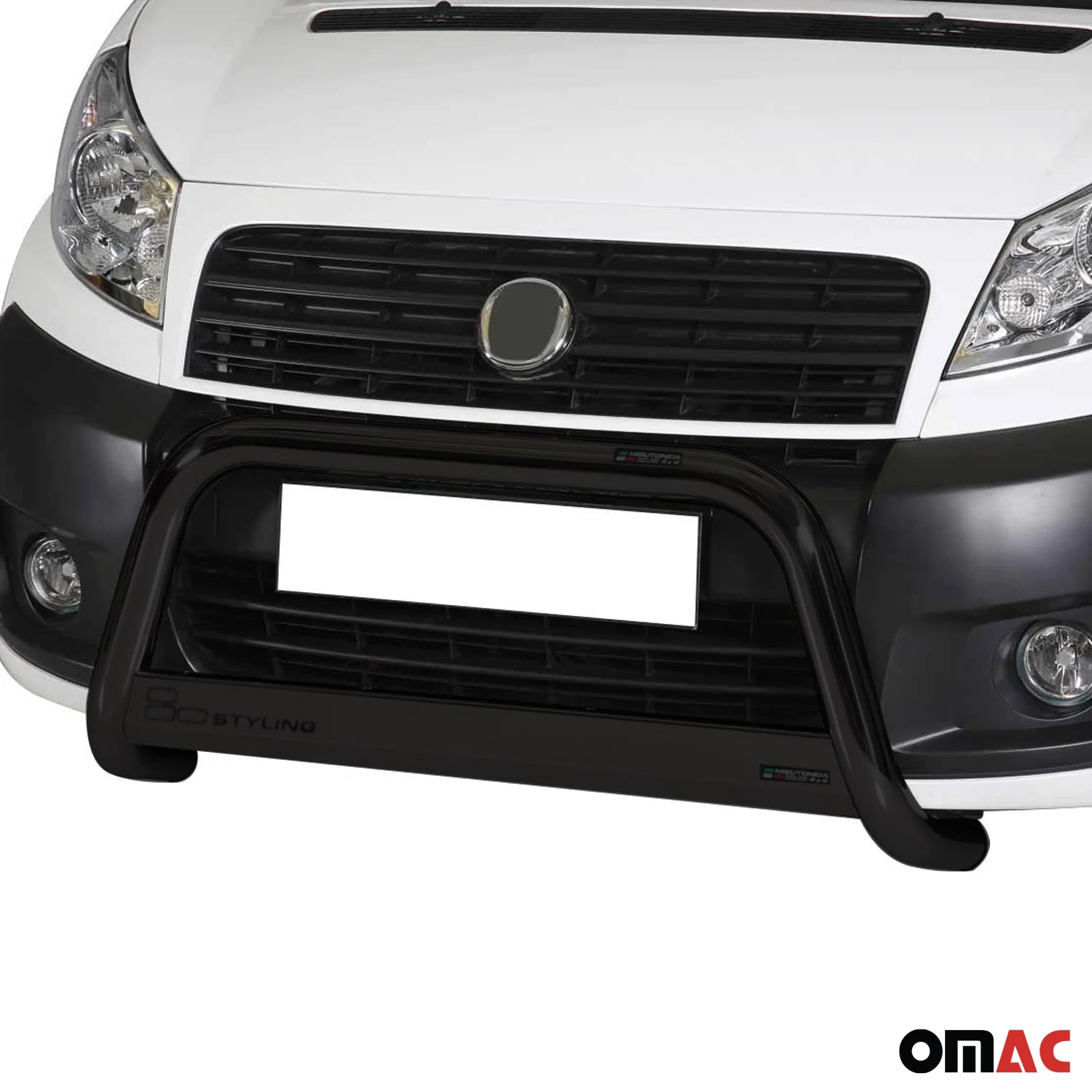 Frontbügel Frontschutzbügel für Fiat Scudo 2007-2016 ø63mm Stahl Schwarz Schutz - Image 2