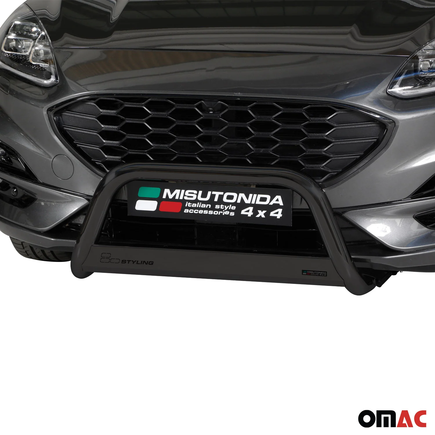 Frontbügel Frontschutzbügel für Ford Kuga III 2019-26 ø63mm Stahl Schwarz Schutz - Image 2