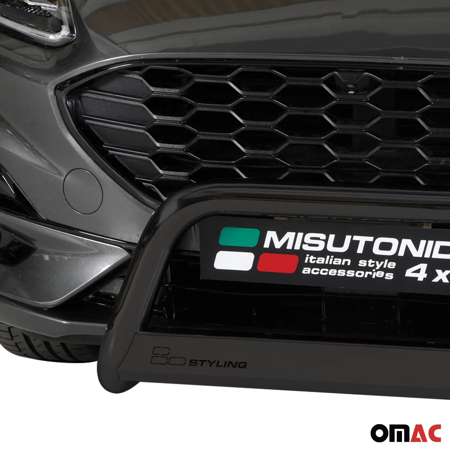 Frontbügel Frontschutzbügel für Ford Kuga III 2019-26 ø63mm Stahl Schwarz Schutz - Image 3