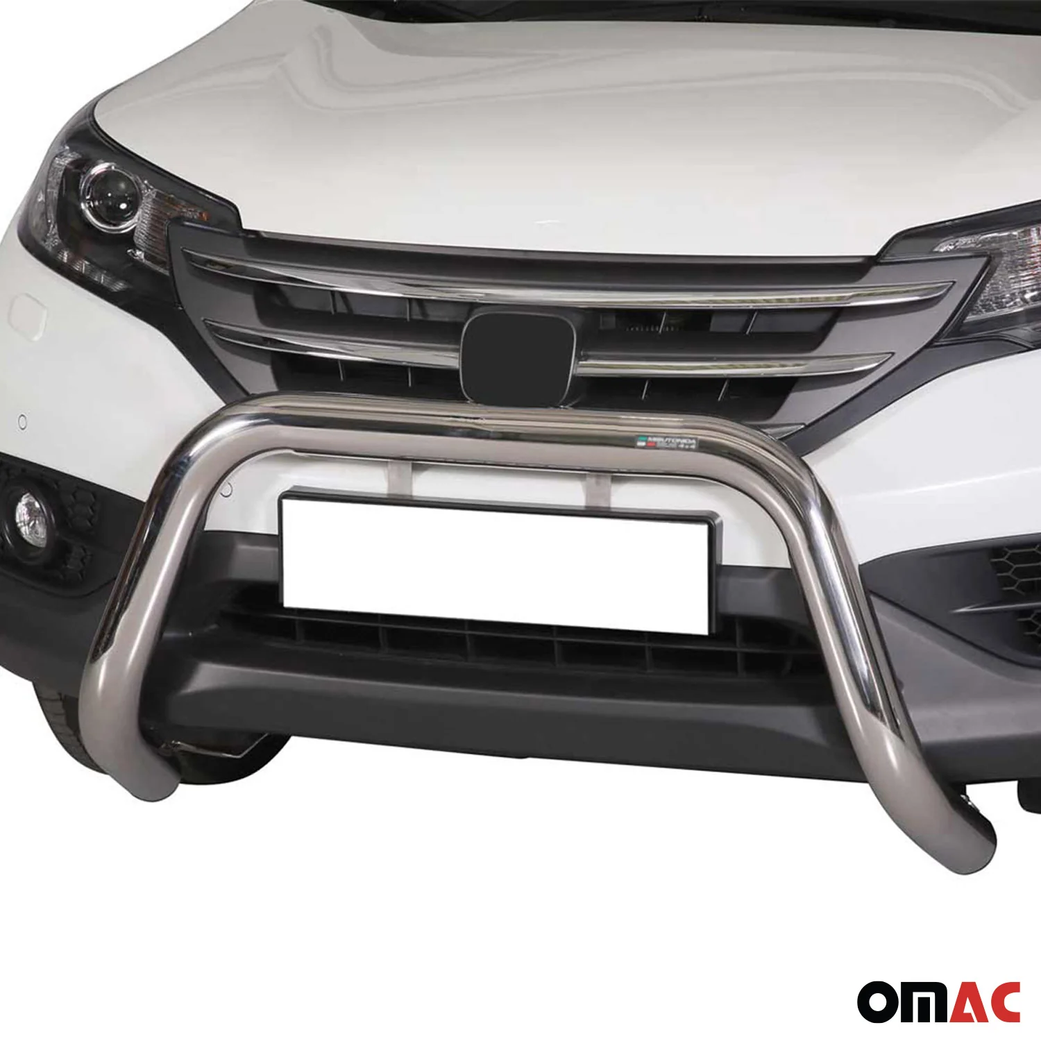 Frontbügel Frontschutzbügel für Honda CR-V 2012-2015 ø76mm Stahl Silber Schutz - Image 2