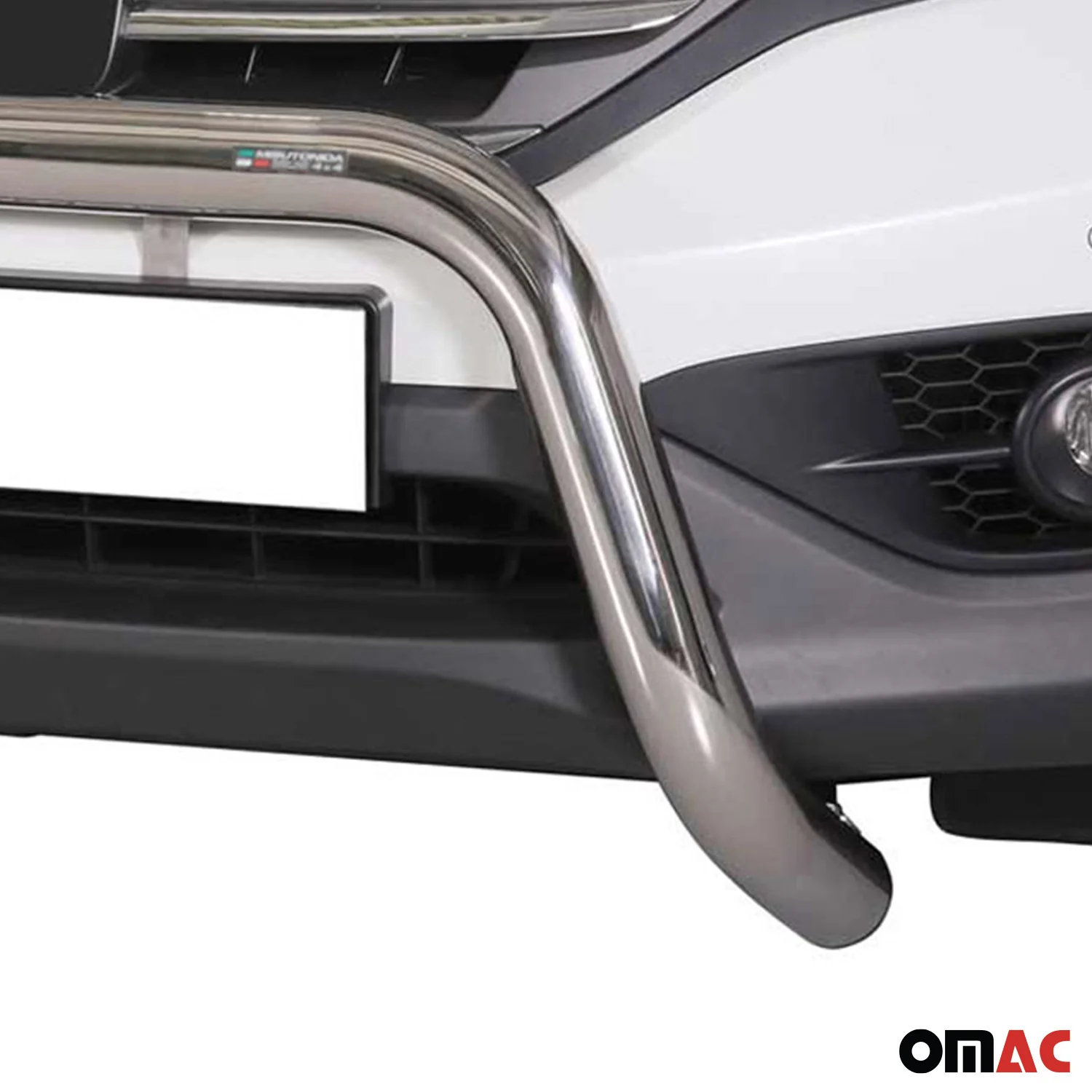Frontbügel Frontschutzbügel für Honda CR-V 2012-2015 ø76mm Stahl Silber Schutz - Image 3
