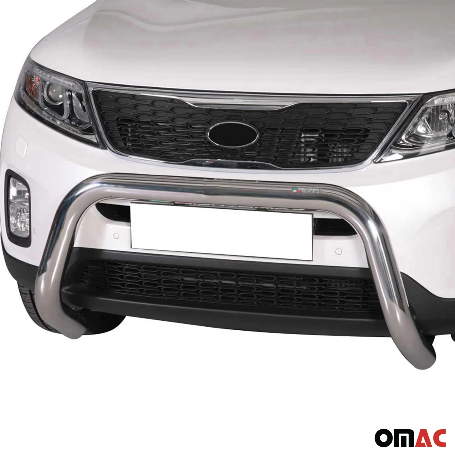 Frontbügel Frontschutzbügel für Kia Sorento 2012-2015 ø76mm Stahl Silber Schutz - Image 2