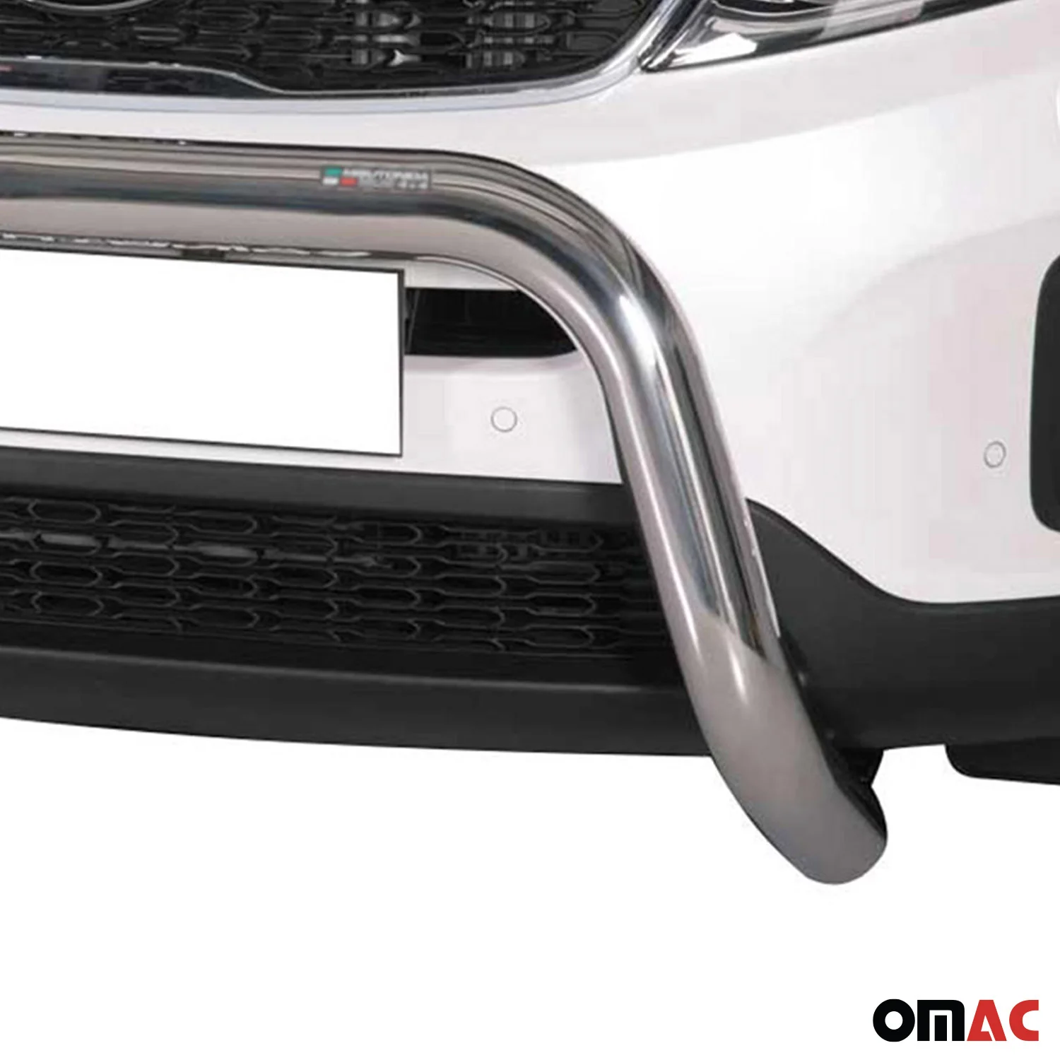 Frontbügel Frontschutzbügel für Kia Sorento 2012-2015 ø76mm Stahl Silber Schutz - Image 3