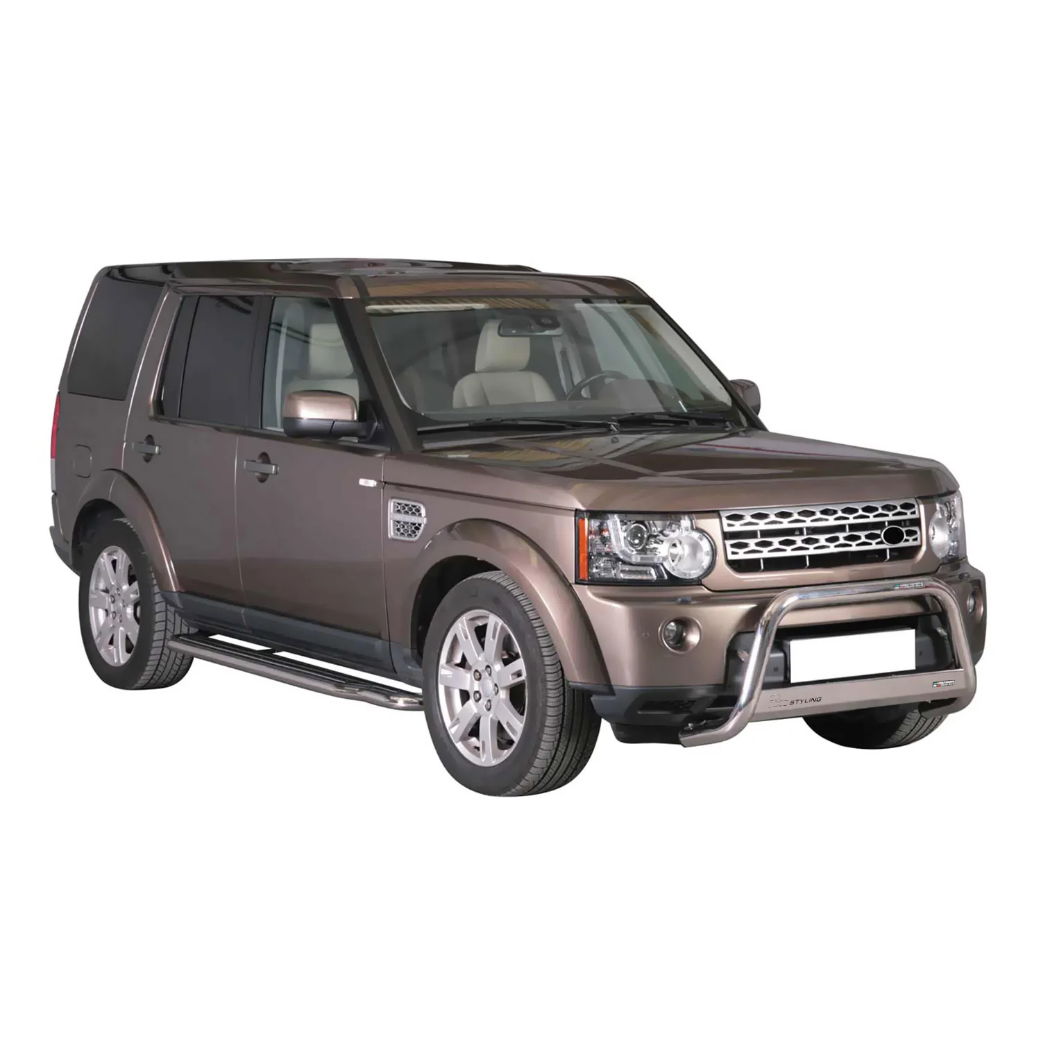 Frontbügel Frontschutzbügel für Land Rover Discovery 4 2009-2016 ø63 Stahl Grau