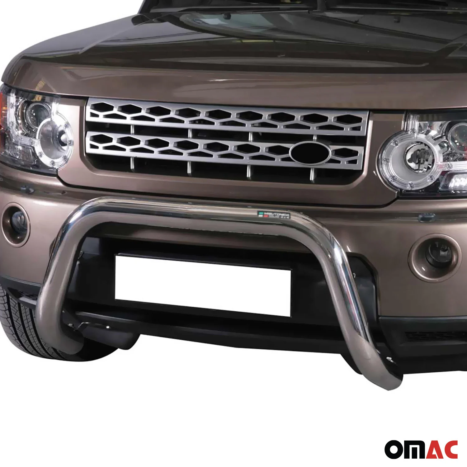 Frontbügel Frontschutzbügel für Land Rover Discovery 4 2009-2016 ø76 Stahl Grau - Image 2