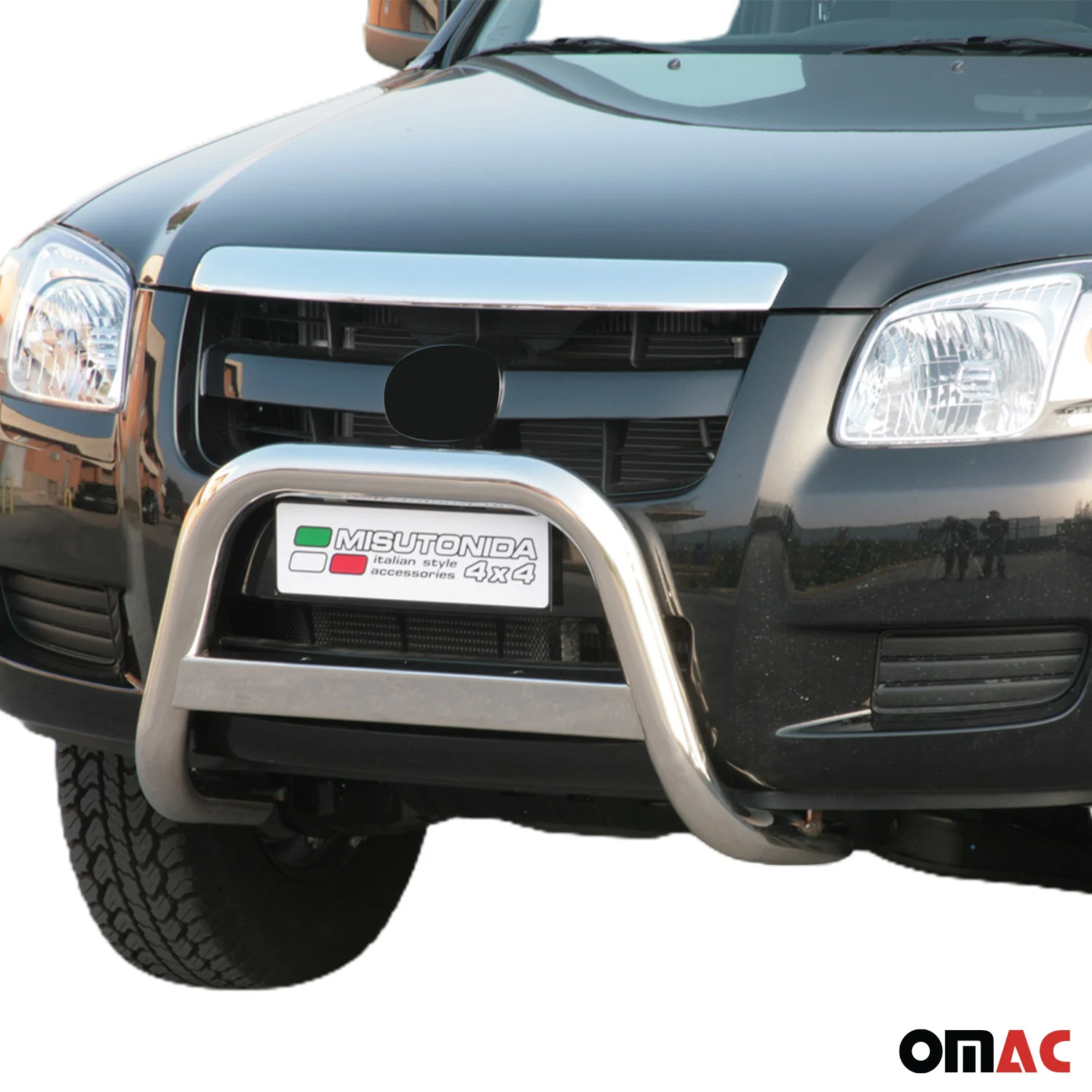 Frontbügel Frontschutzbügel für Mazda BT-50 2006-2012 ø63mm Stahl Silber Schutz - Image 2