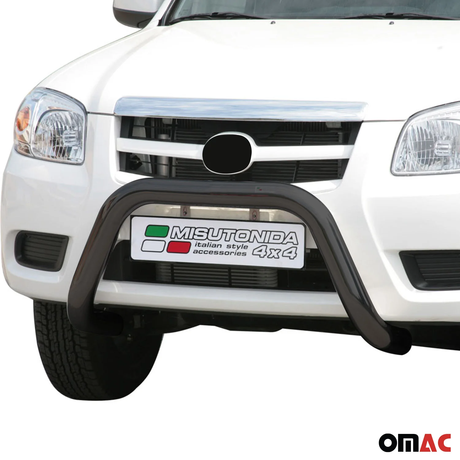 Frontbügel Frontschutzbügel für Mazda BT-50 2009-2012 ø76mm Stahl Schwarz Schutz - Image 2