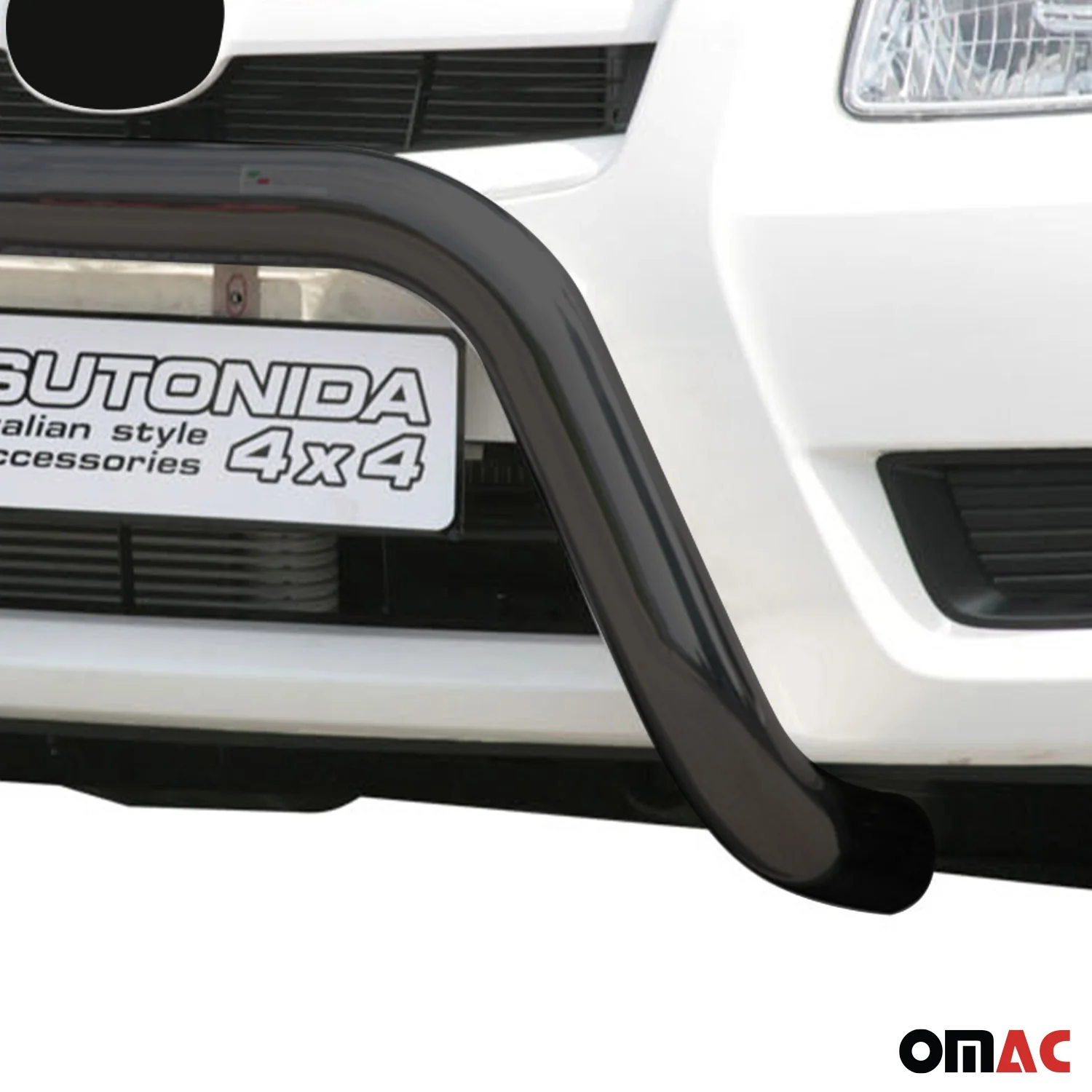 Frontbügel Frontschutzbügel für Mazda BT-50 2009-2012 ø76mm Stahl Schwarz Schutz - Image 3
