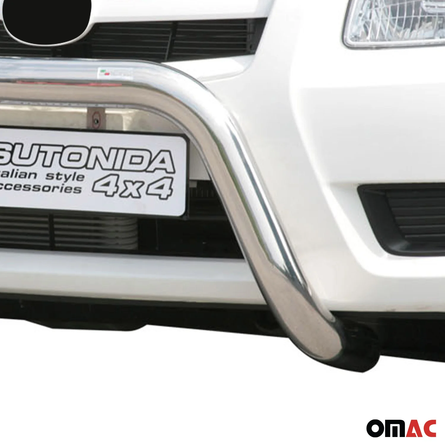 Frontbügel Frontschutzbügel für Mazda BT-50 2009-2012 ø76mm Stahl Silber Schutz - Image 3