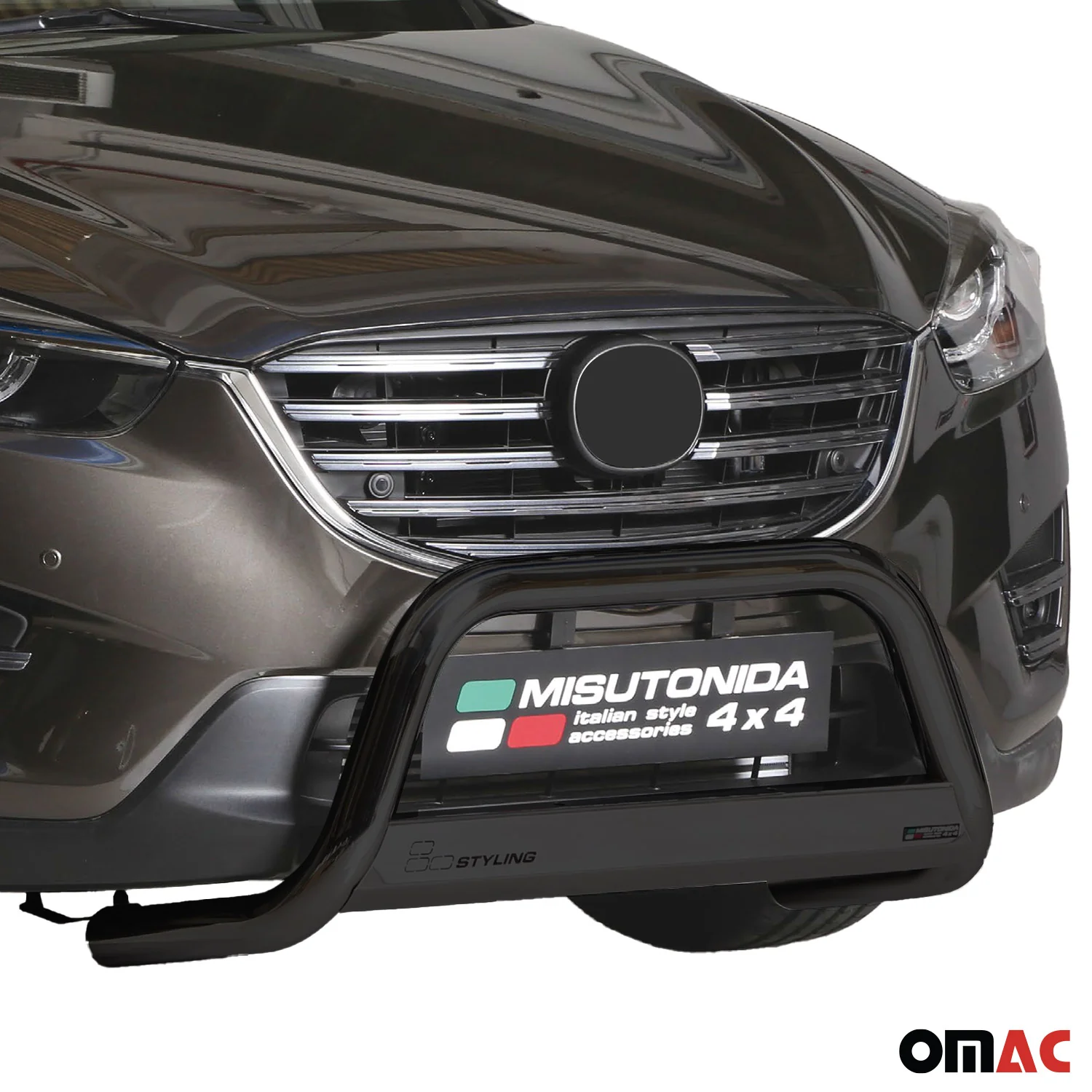Frontbügel Frontschutzbügel für Mazda CX-5 2015-2016 ø63mm Stahl Schwarz Schutz - Image 2