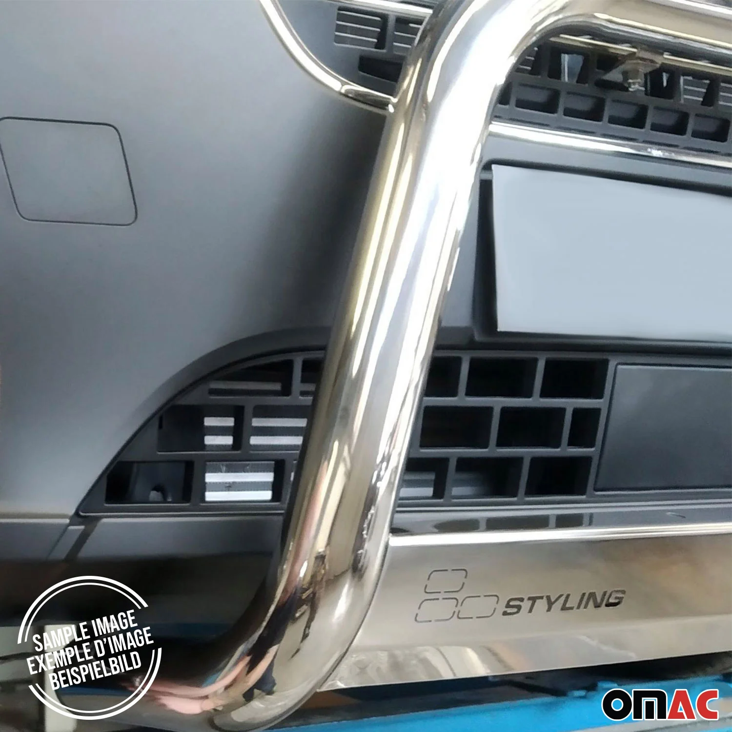 Frontbügel Frontschutzbügel für Mercedes Class 2020-2026 FL ø63mm Stahl Silber - Image 5