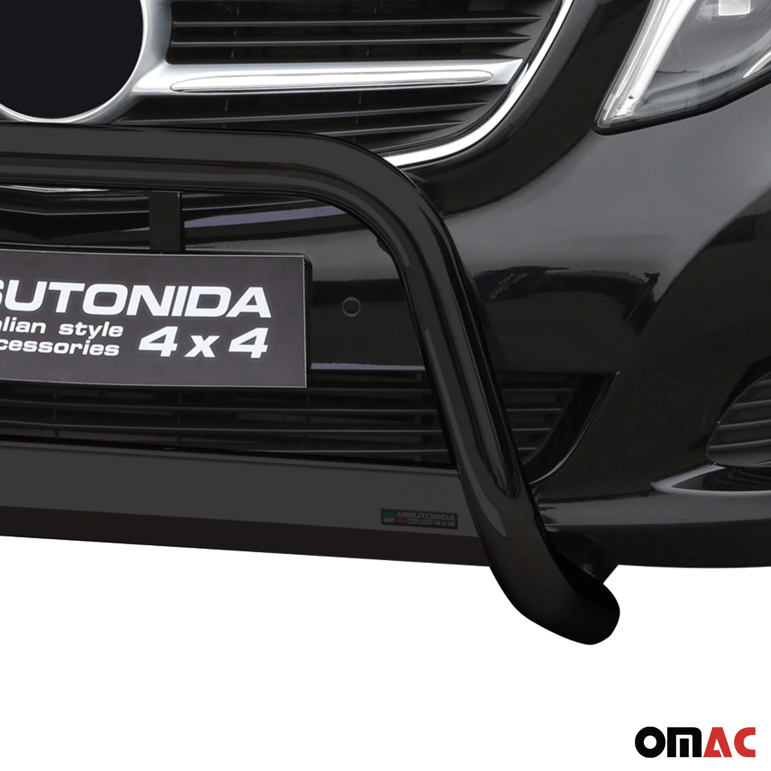 Frontbügel Frontschutzbügel für Mercedes V Klasse 2014-2019 ø63 Stahl Schwarz - Image 3
